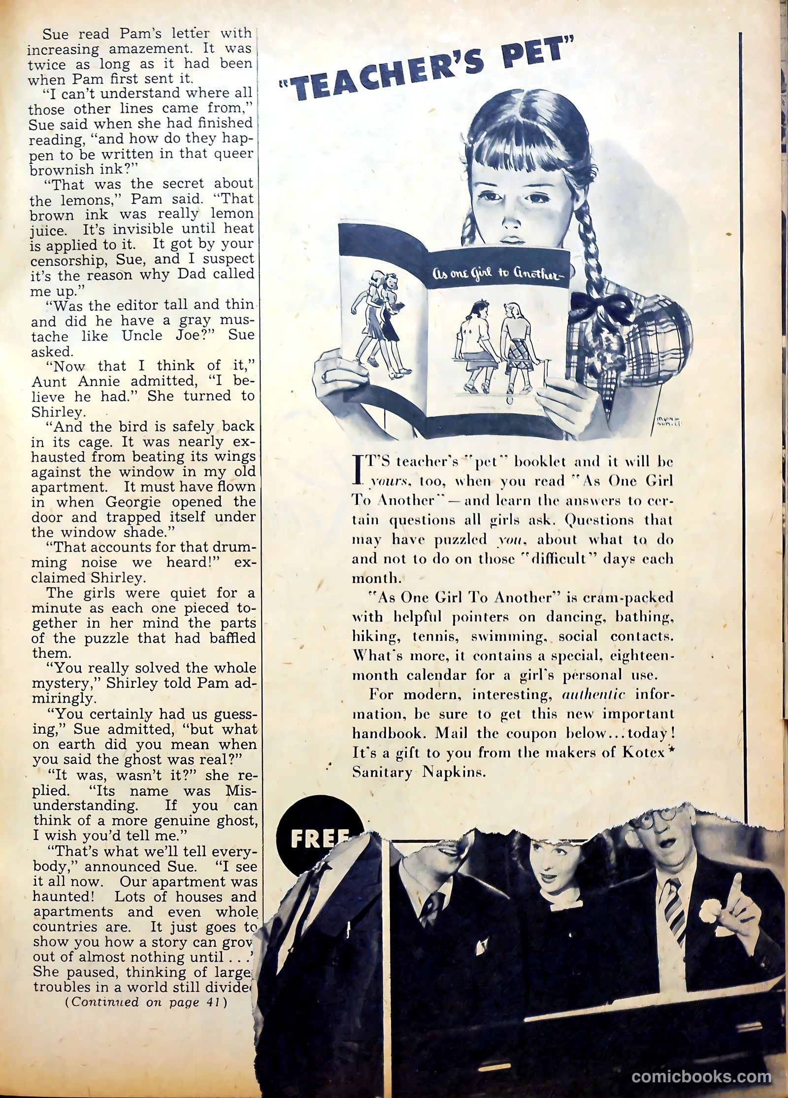 Calling All Girls #19 (1956) — page 29 of 59