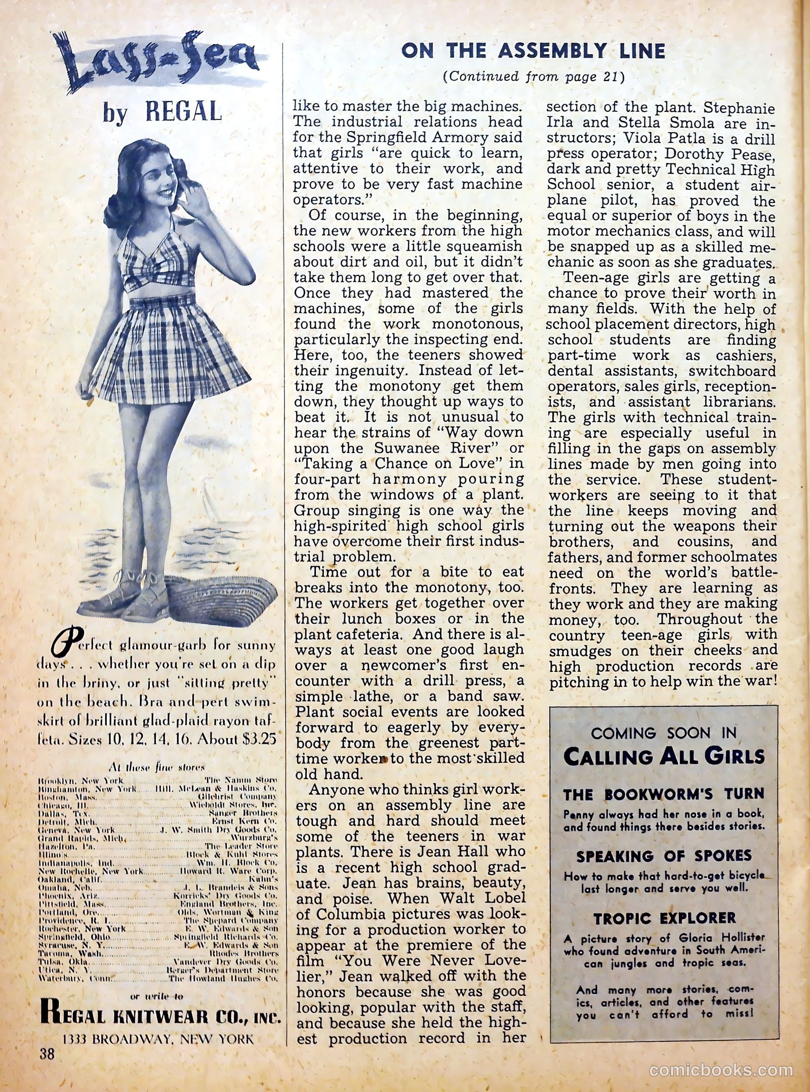 Calling All Girls #19 (1956) — page 37 of 59