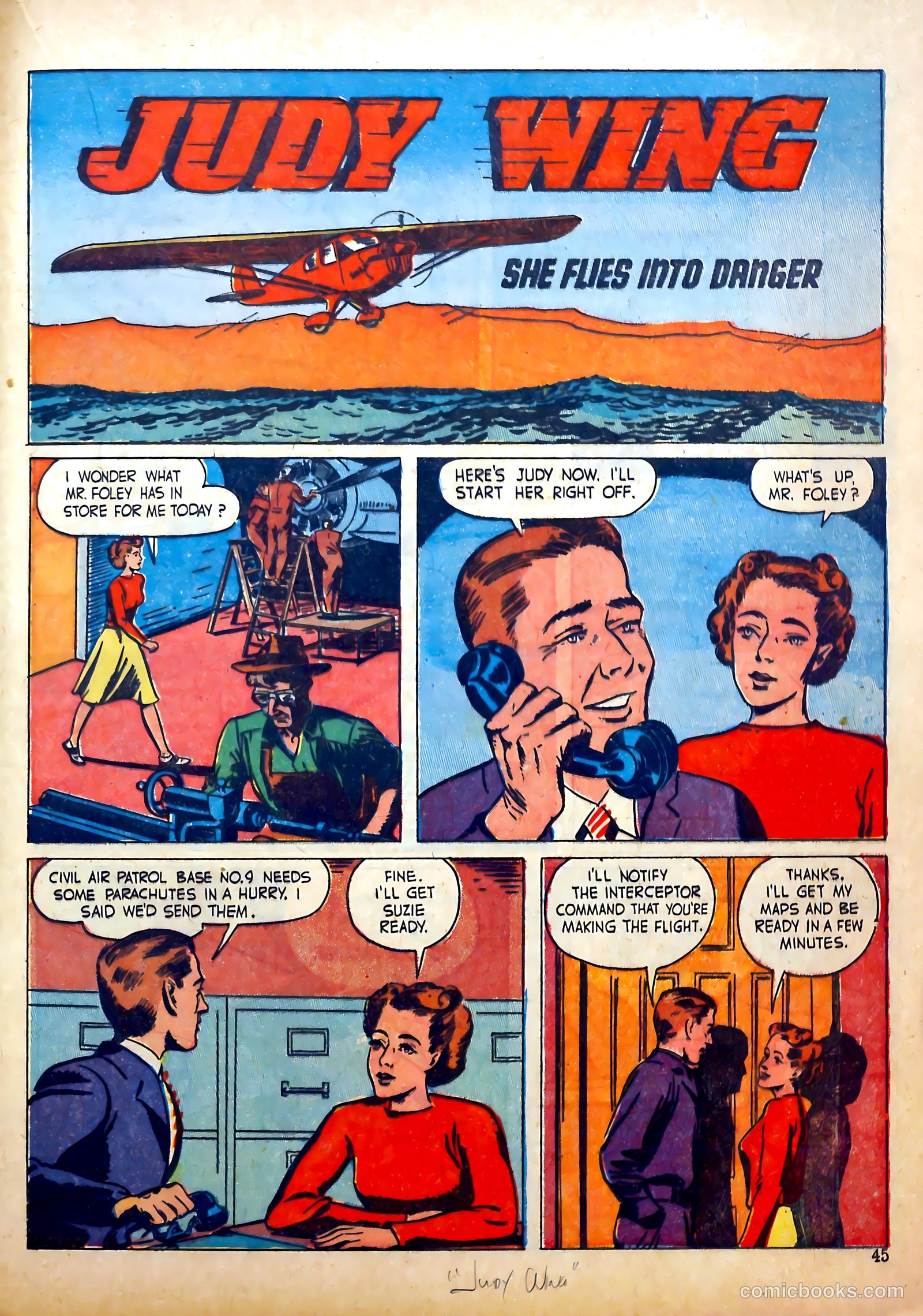 Calling All Girls #19 (1956) — page 44 of 59