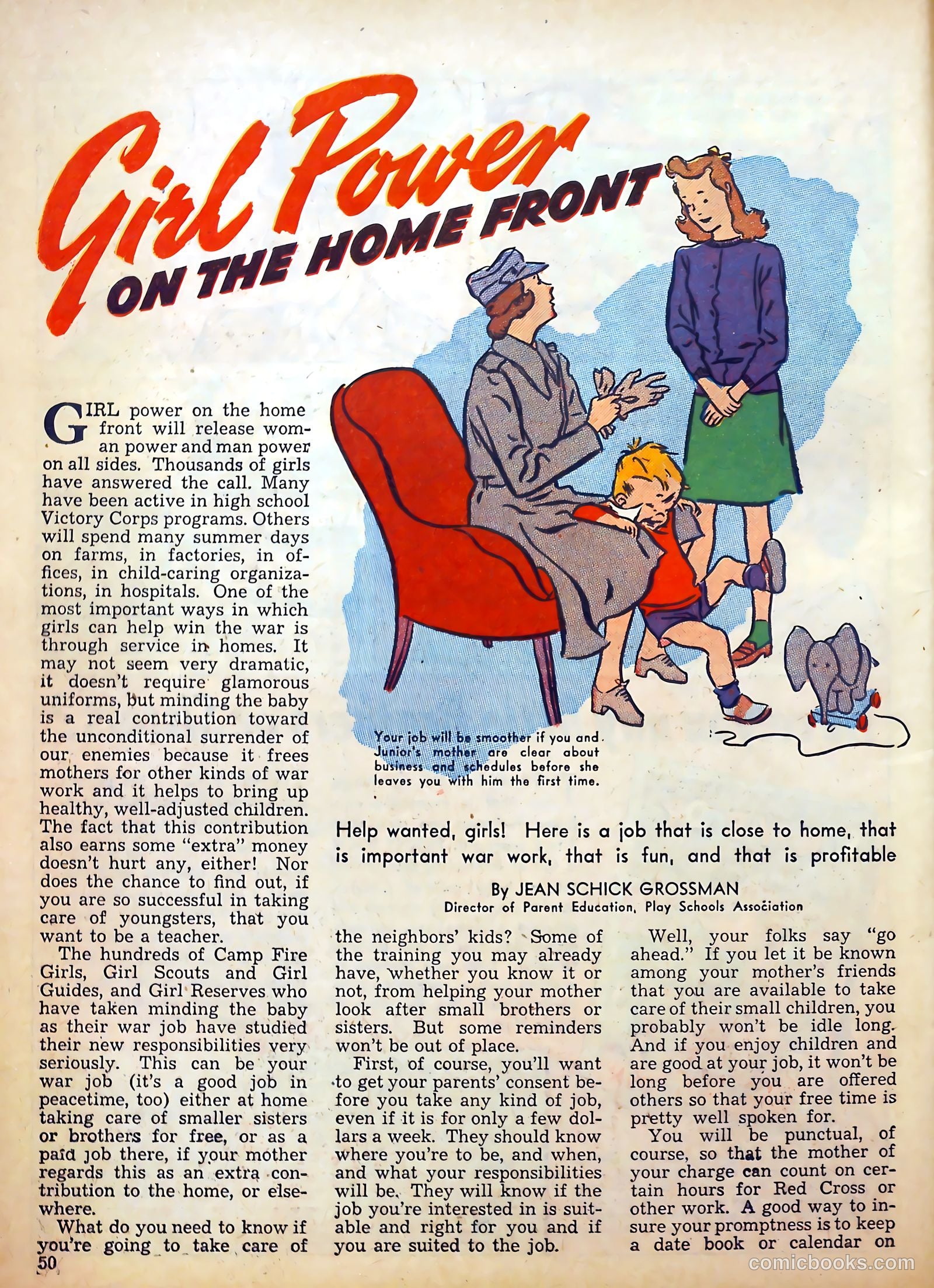 Calling All Girls #19 (1956) — page 49 of 59