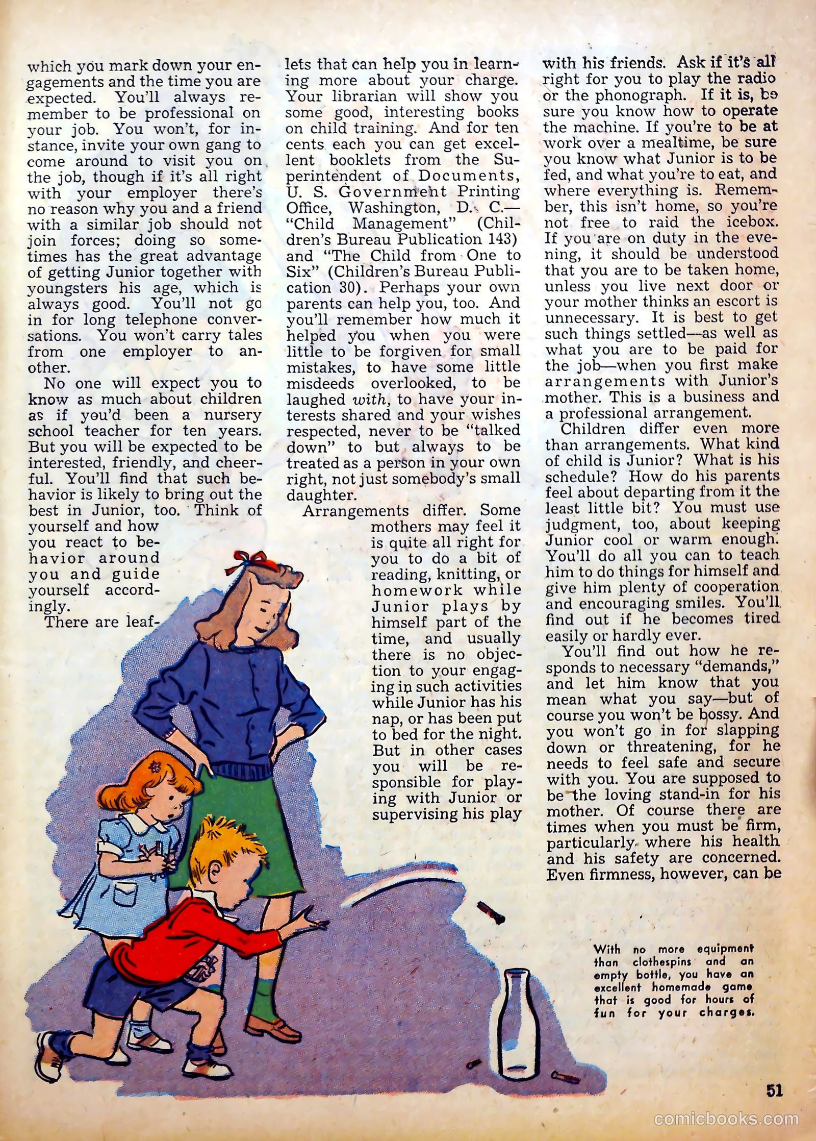 Calling All Girls #19 (1956) — page 50 of 59