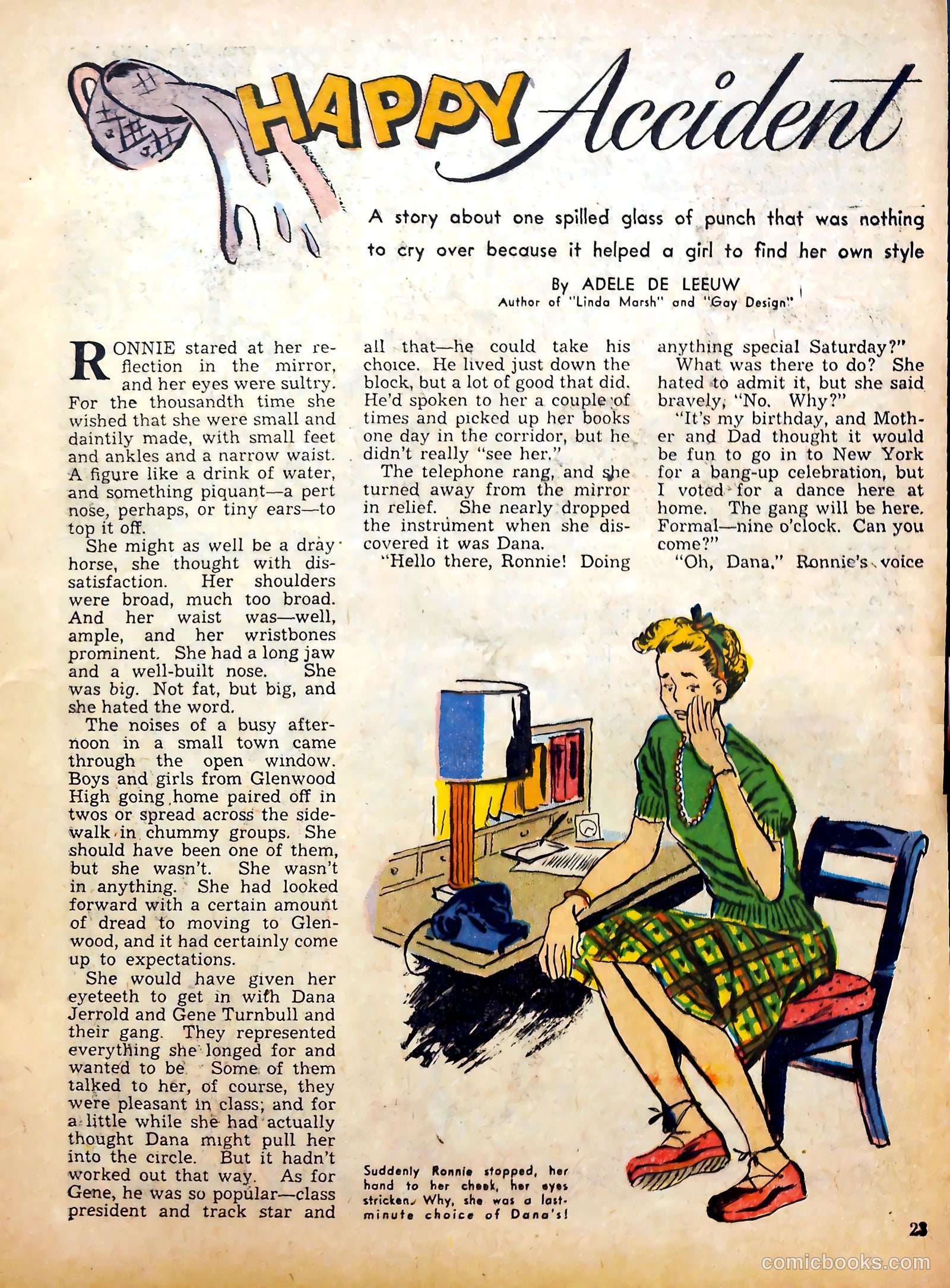 Calling All Girls #27 (1957) — page 21 of 58