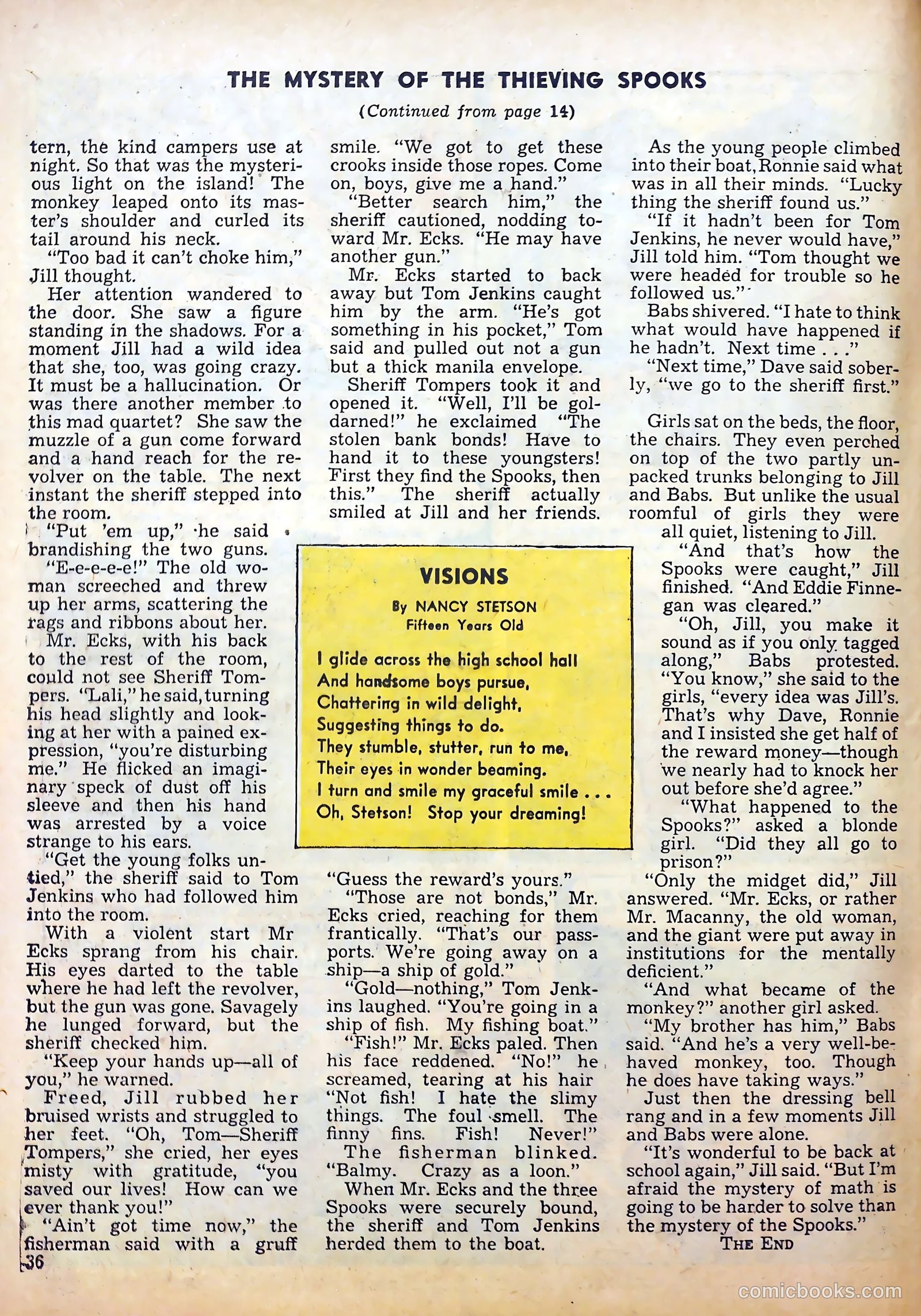 Calling All Girls #27 (1957) — page 34 of 58