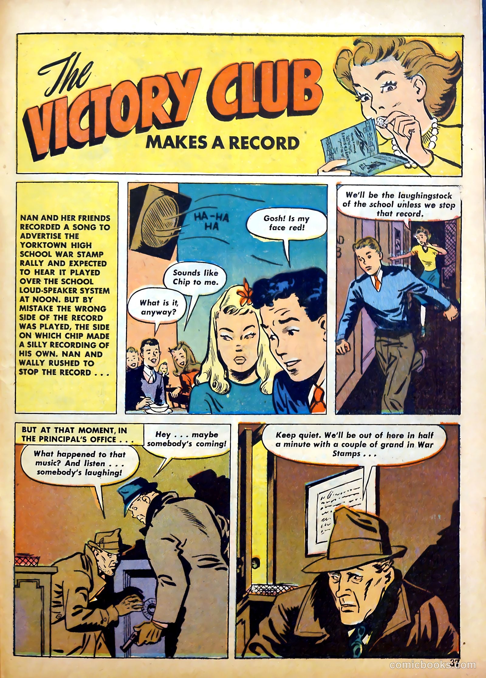 Calling All Girls #27 (1957) — page 35 of 58
