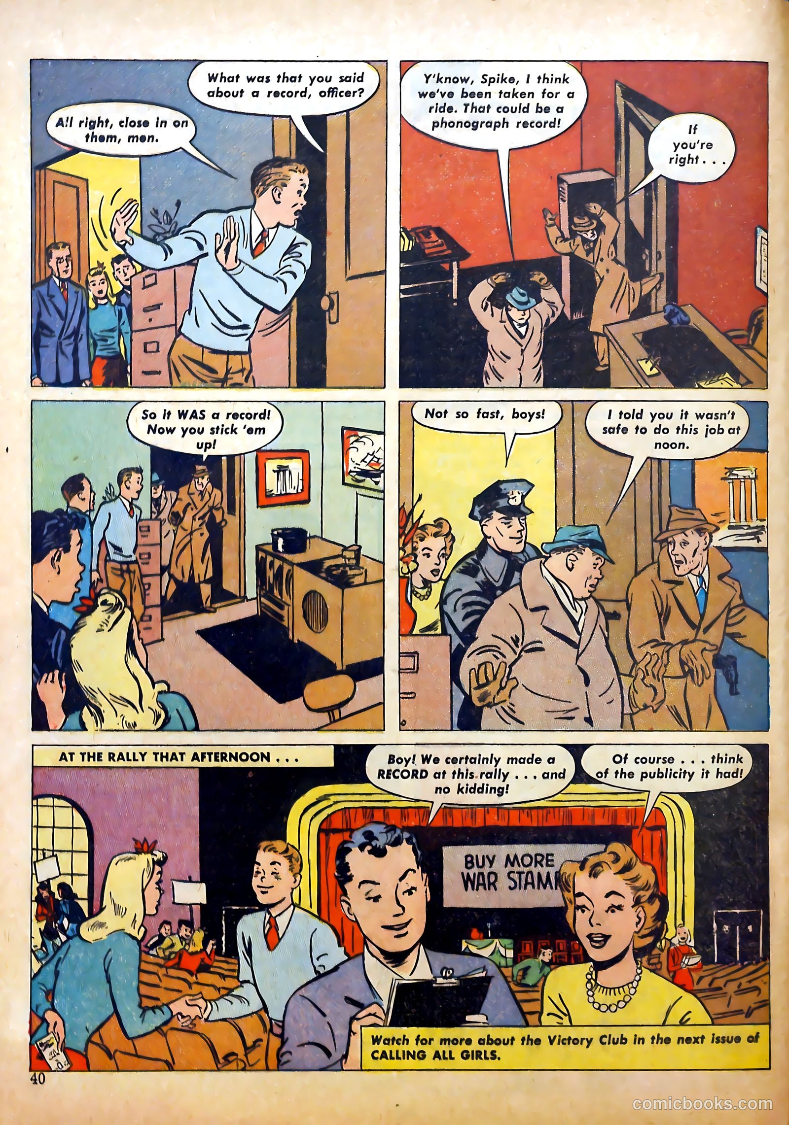 Calling All Girls #27 (1957) — page 38 of 58