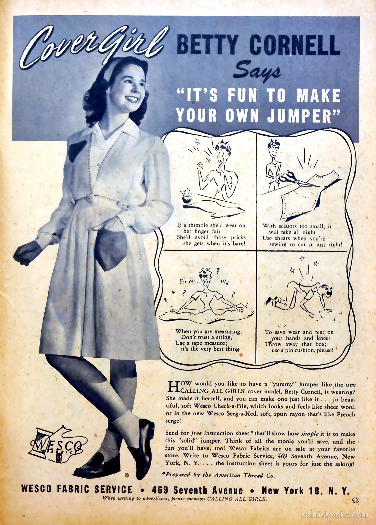 Calling All Girls #27 (1957) — page 41 of 58
