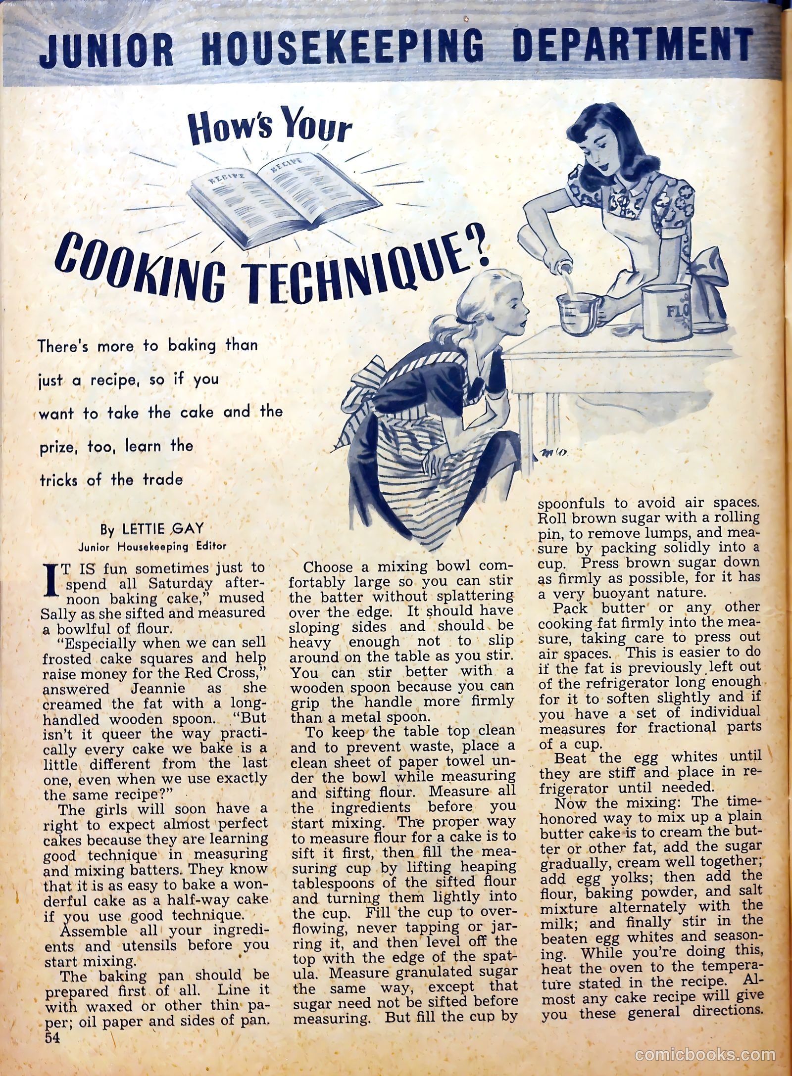 Calling All Girls #27 (1957) — page 52 of 58