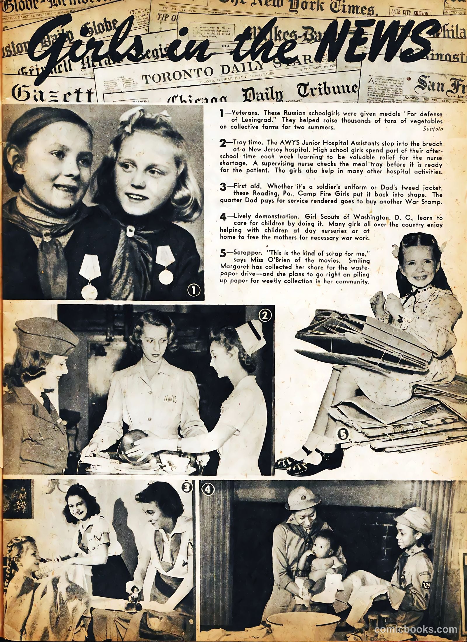 Calling All Girls #31 (1944) — page 9