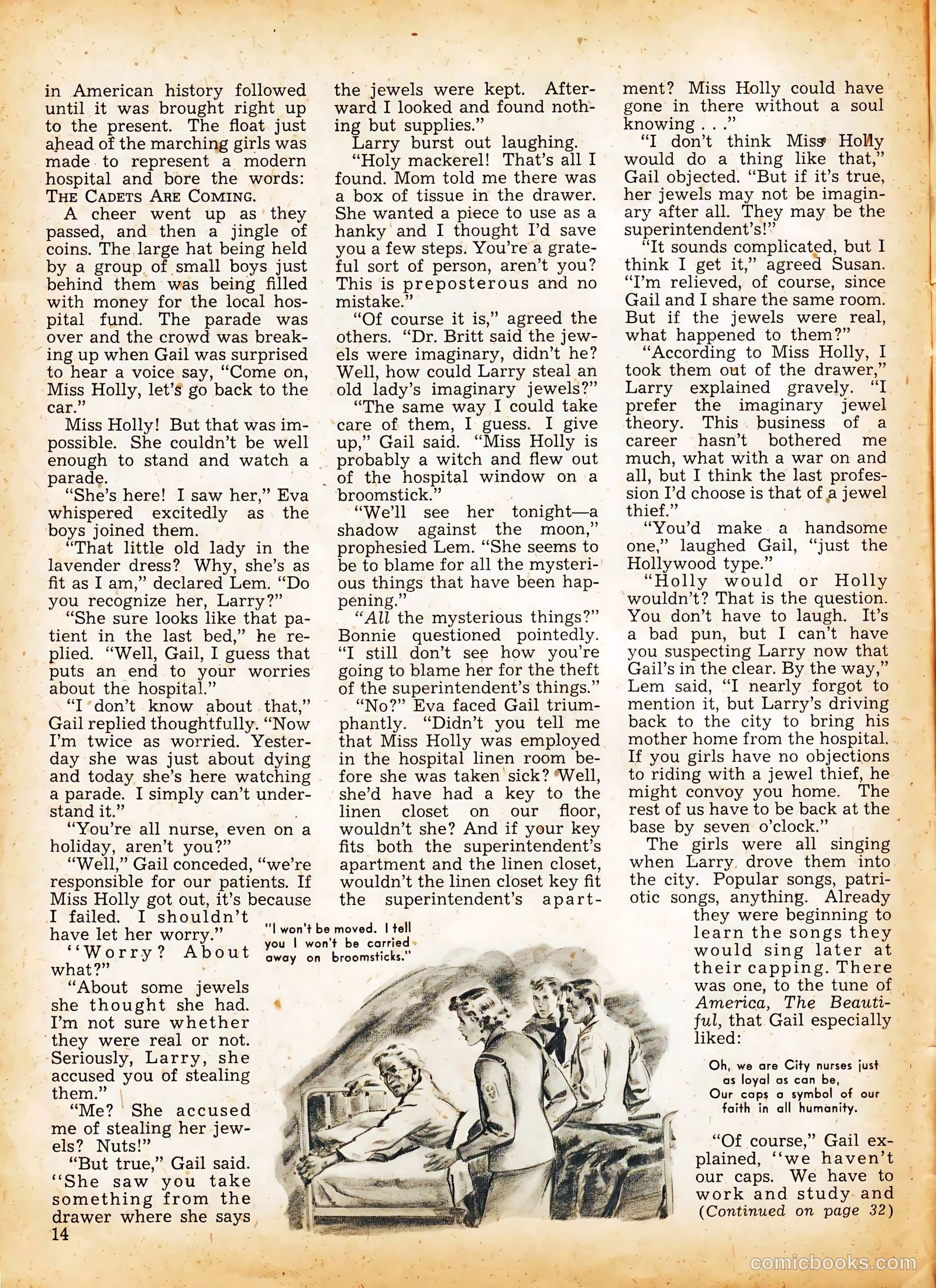 Calling All Girls #31 (1944) — page 14