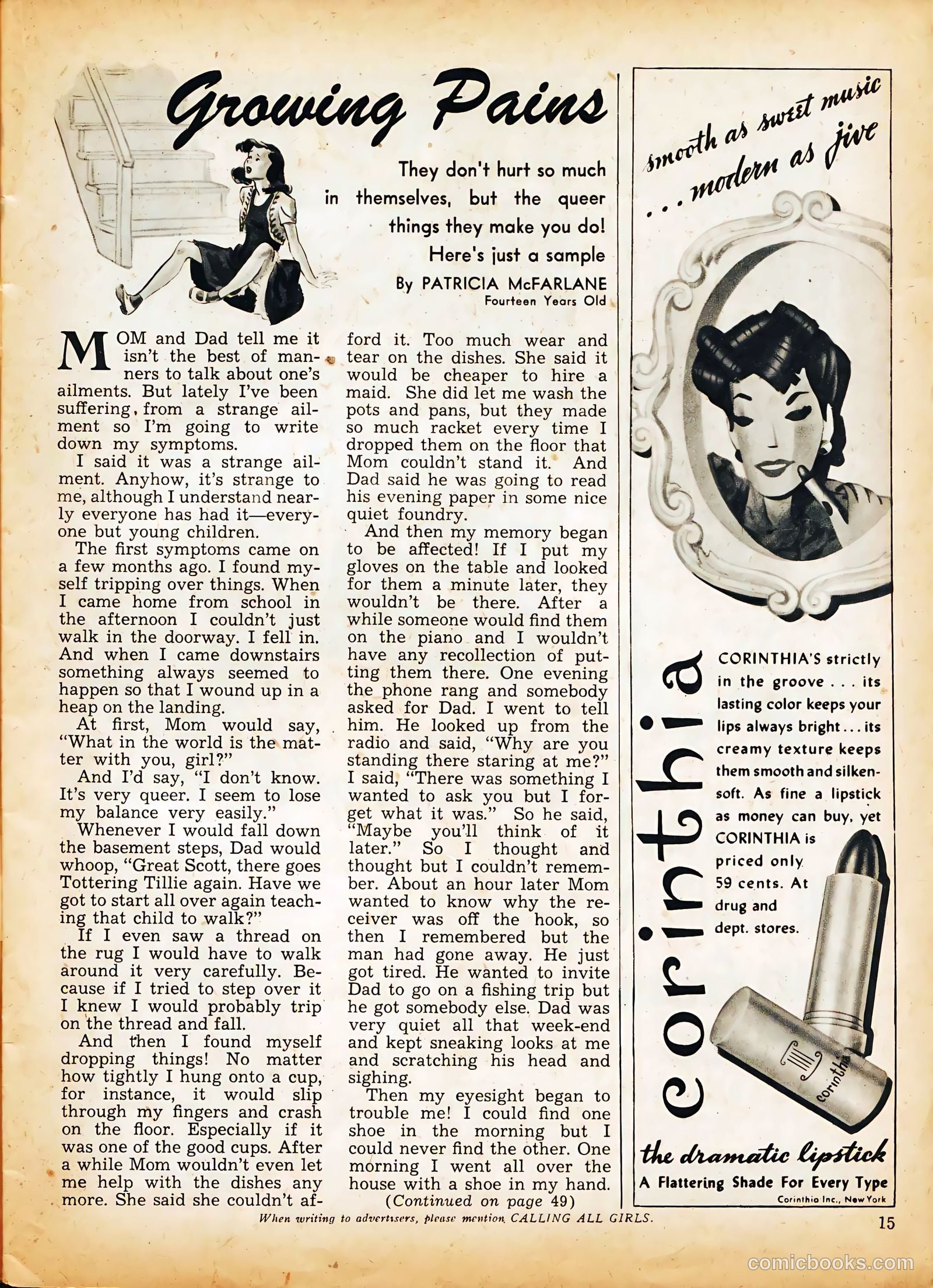 Calling All Girls #31 (1944) — page 15
