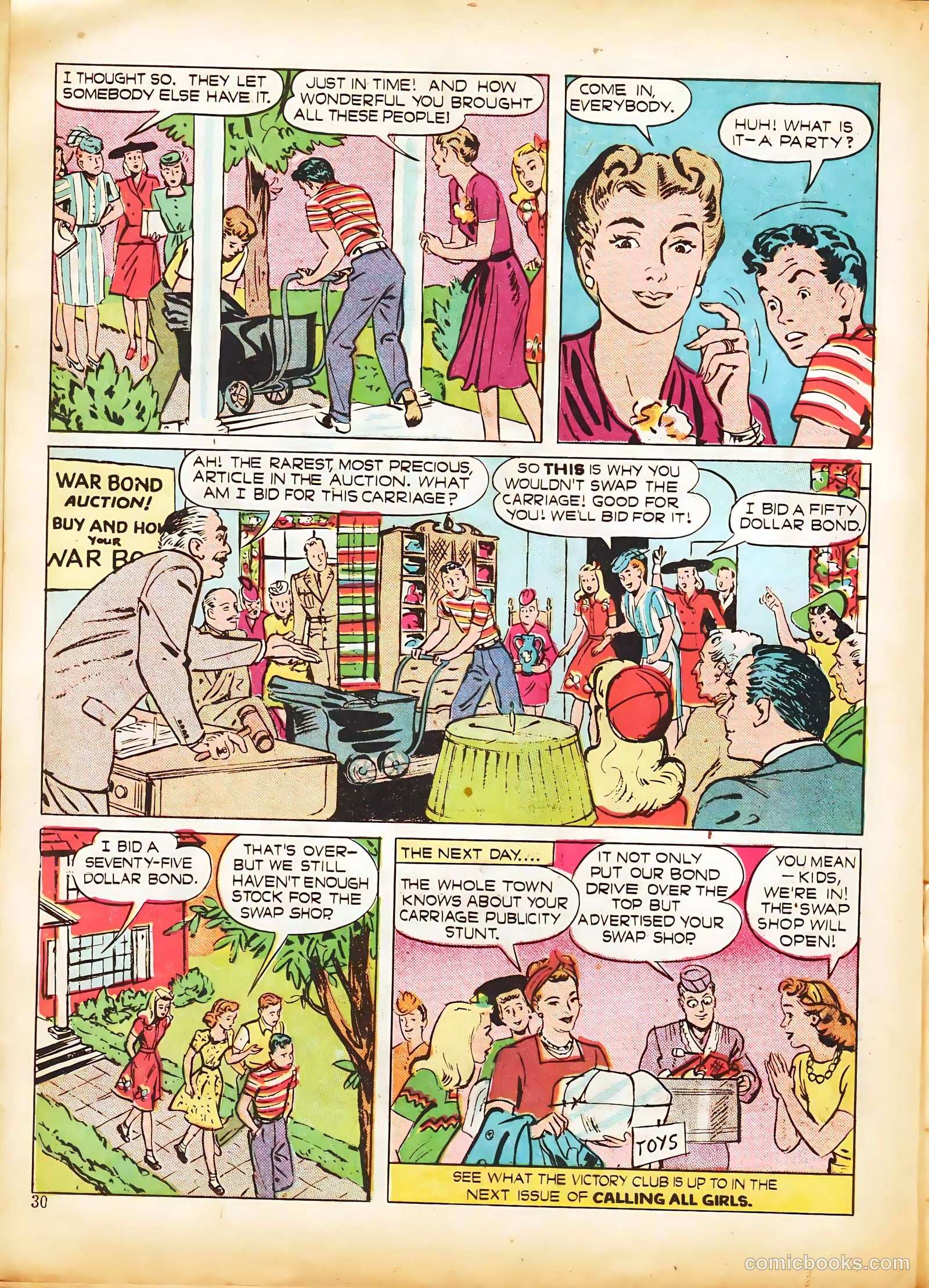 Calling All Girls #31 (1944) — page 30
