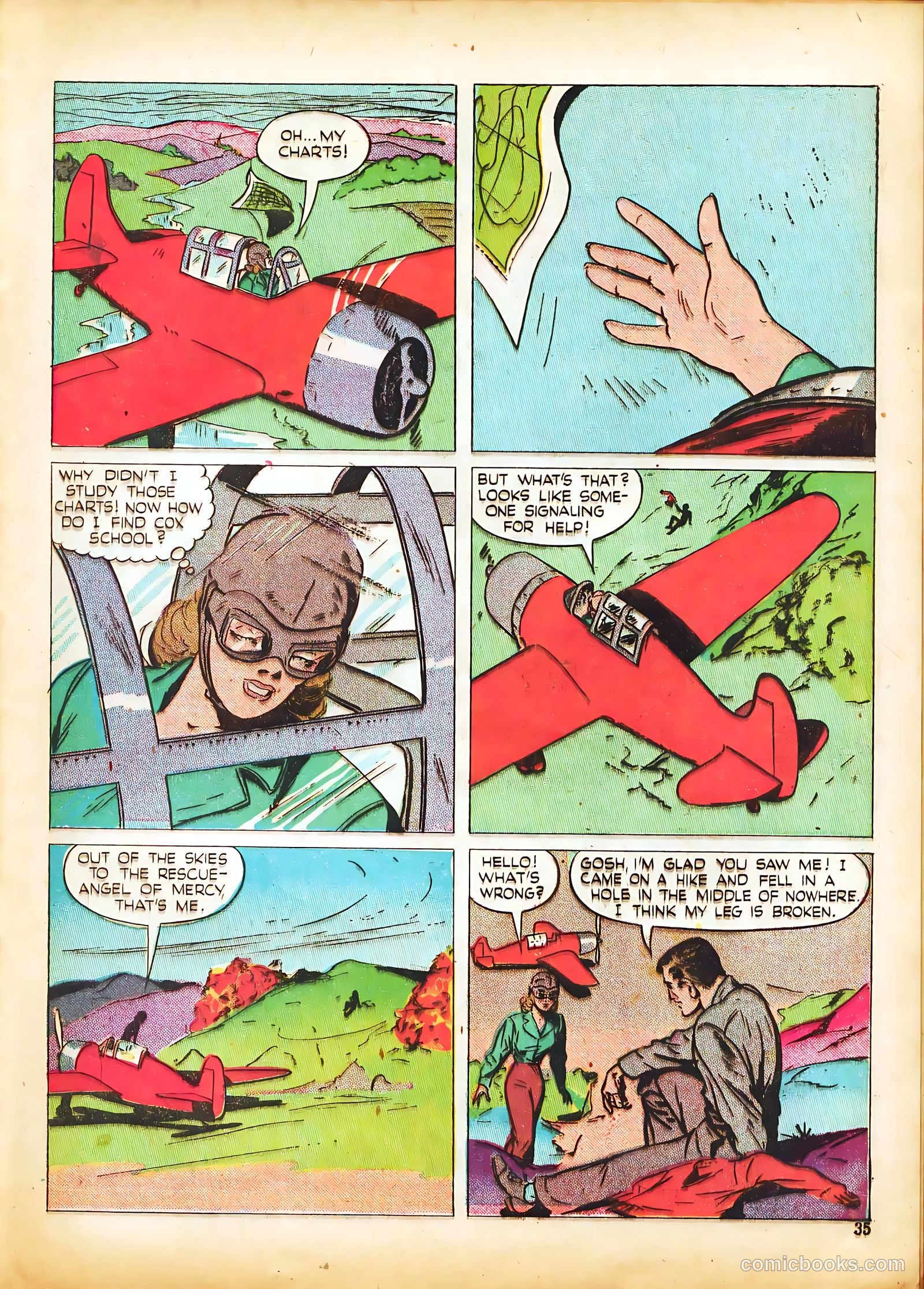 Calling All Girls #31 (1944) — page 35