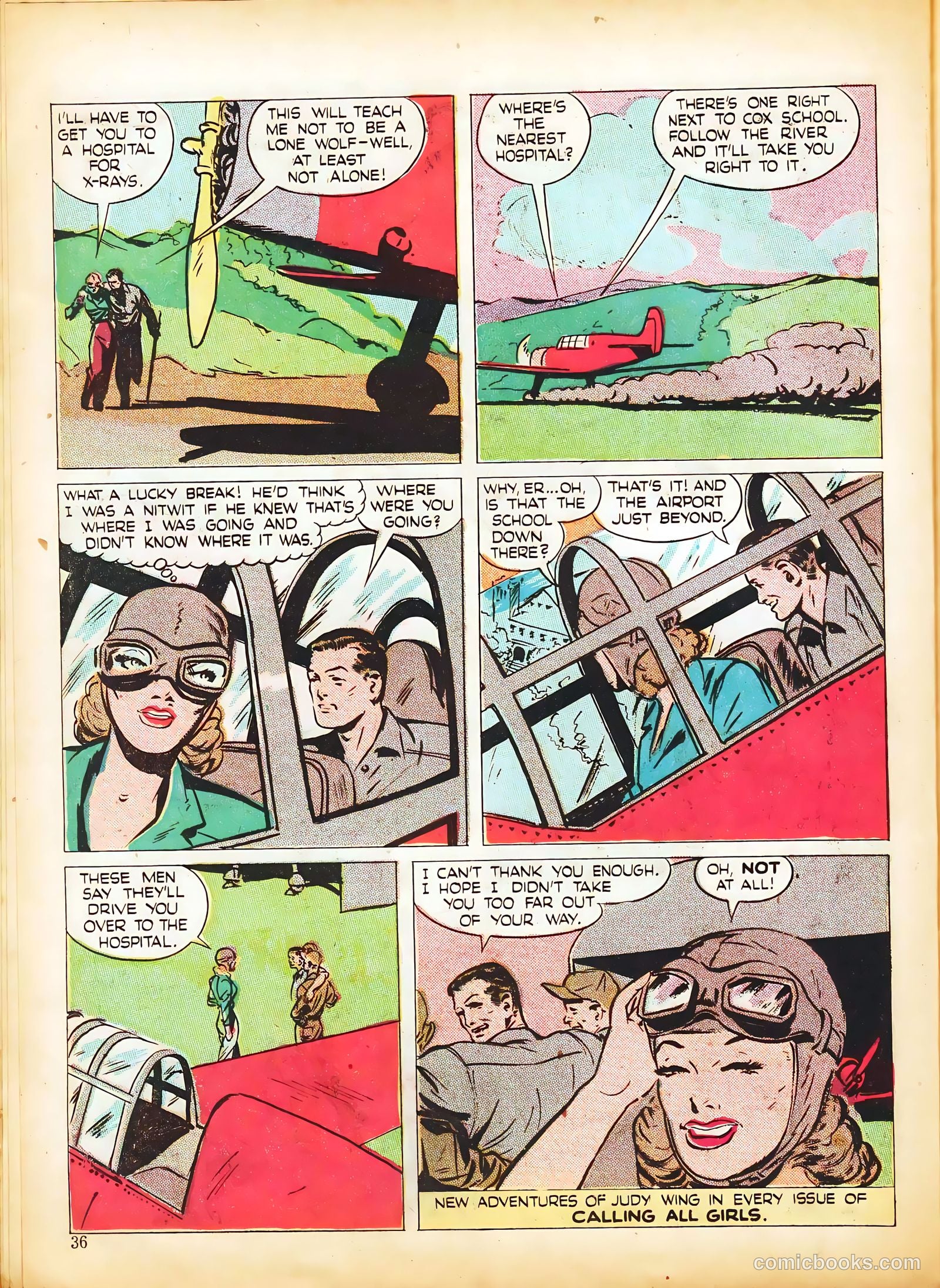 Calling All Girls #31 (1944) — page 36