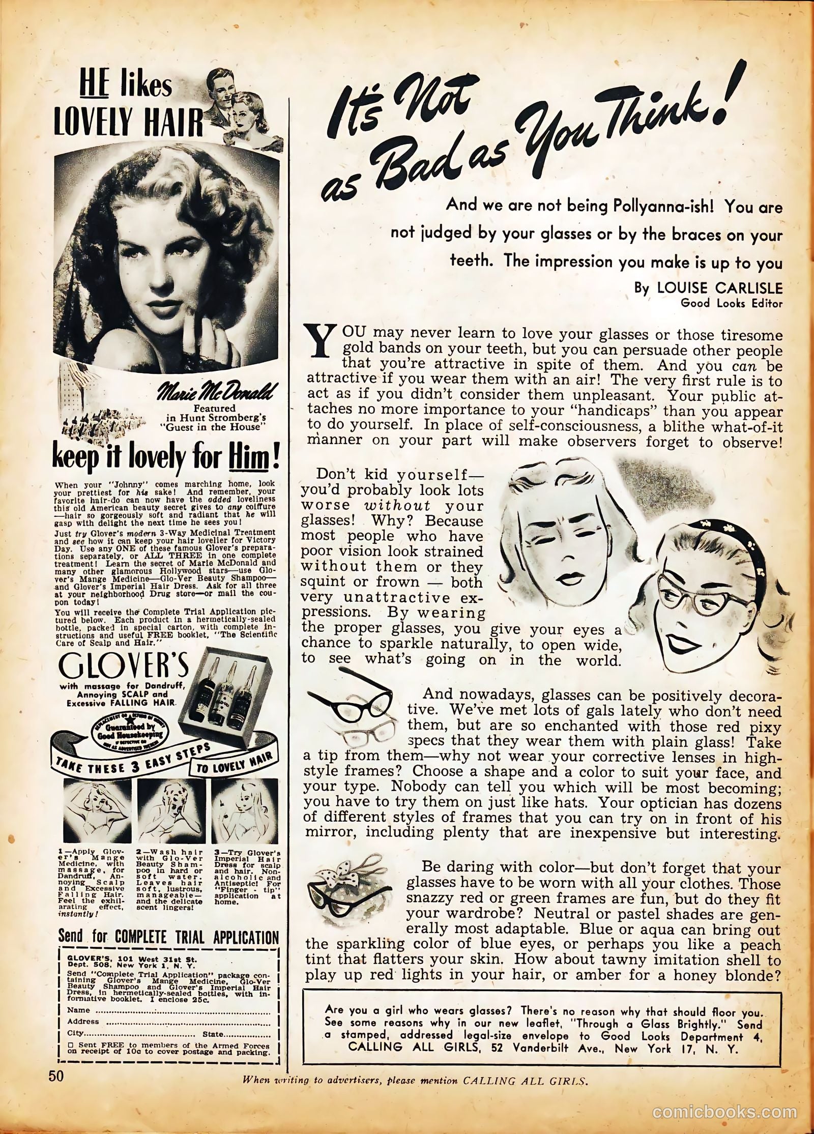 Calling All Girls #31 (1944) — page 50