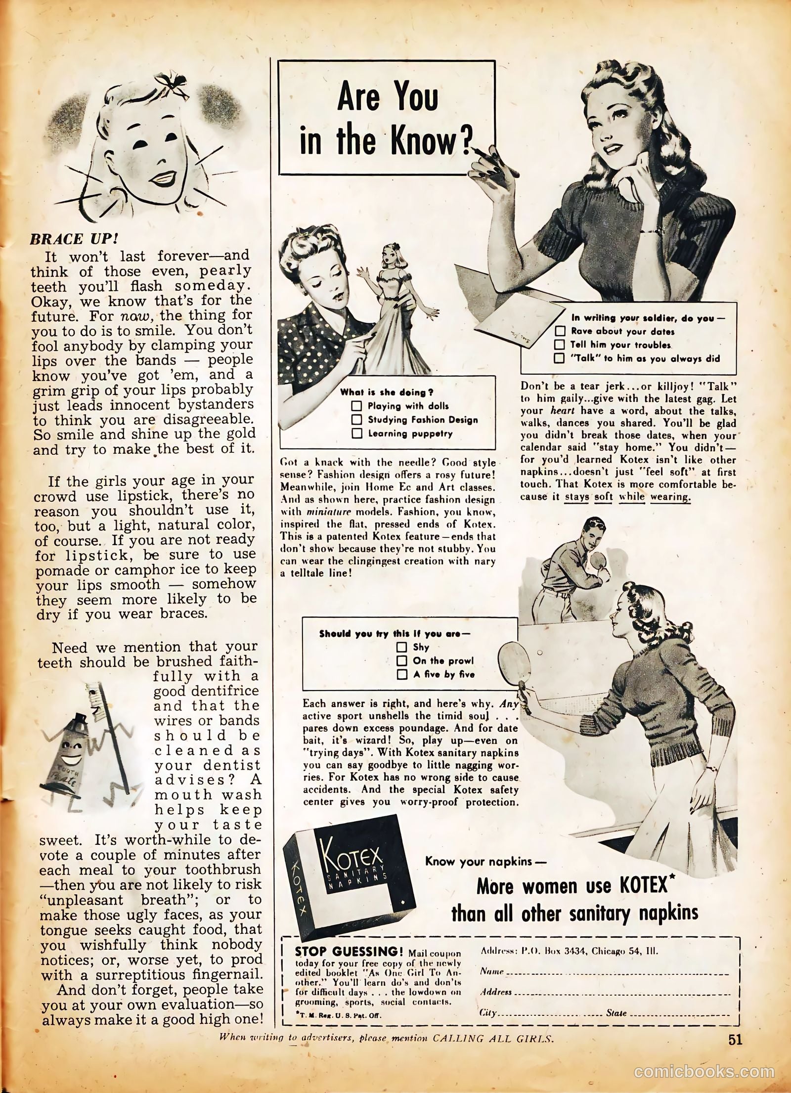 Calling All Girls #31 (1944) — page 51