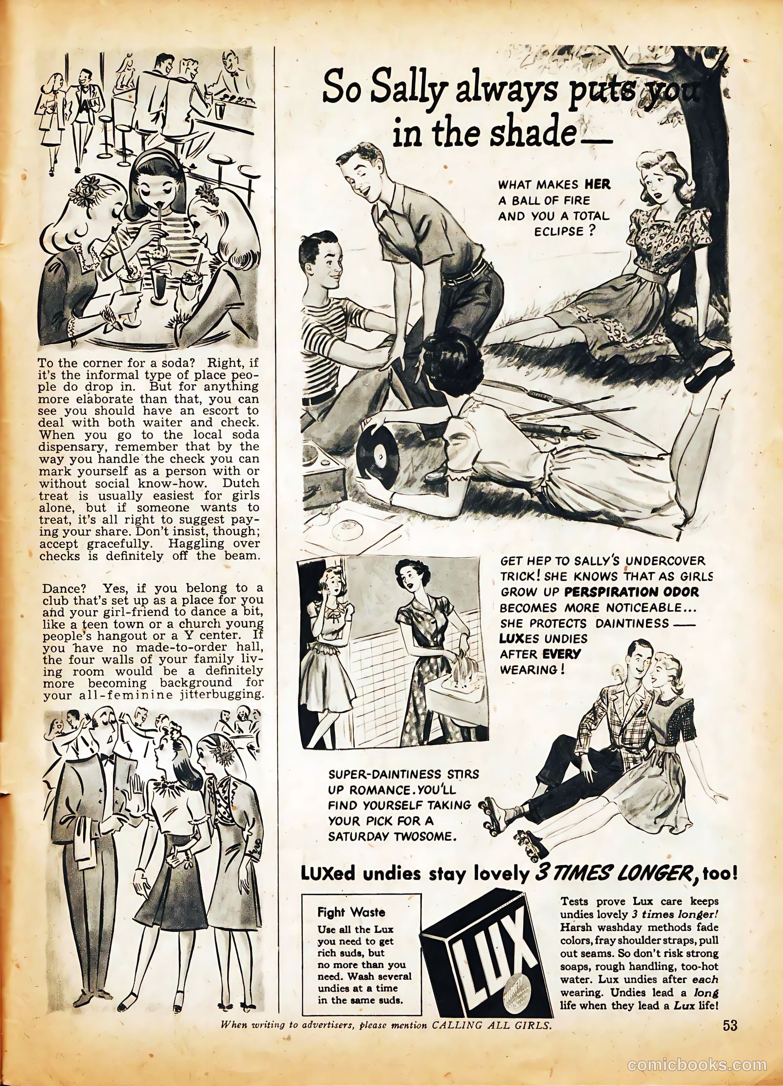 Calling All Girls #31 (1944) — page 53