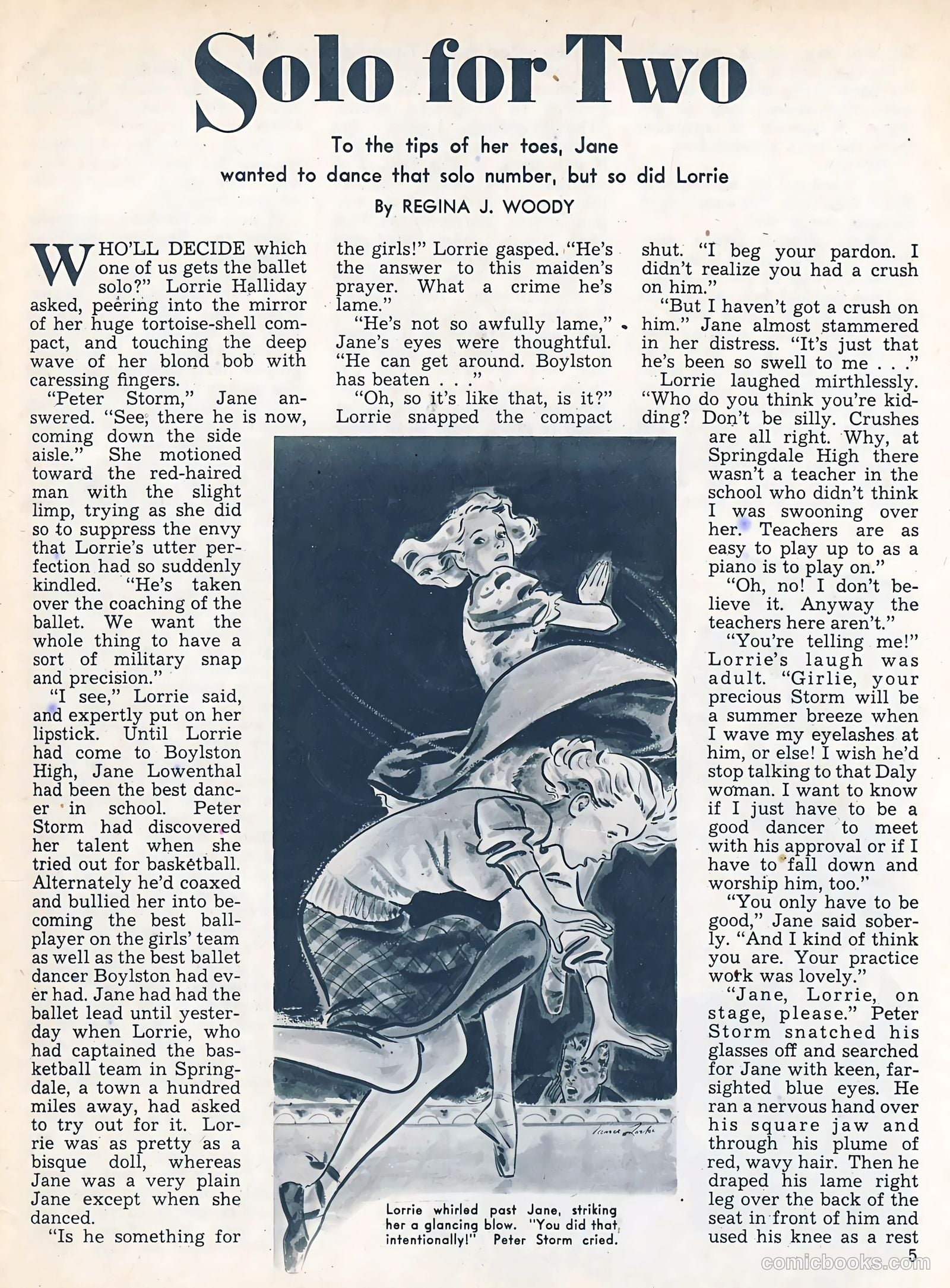 Calling All Girls #37 (1945, Parents' Magazine Press) — page 5 of 74