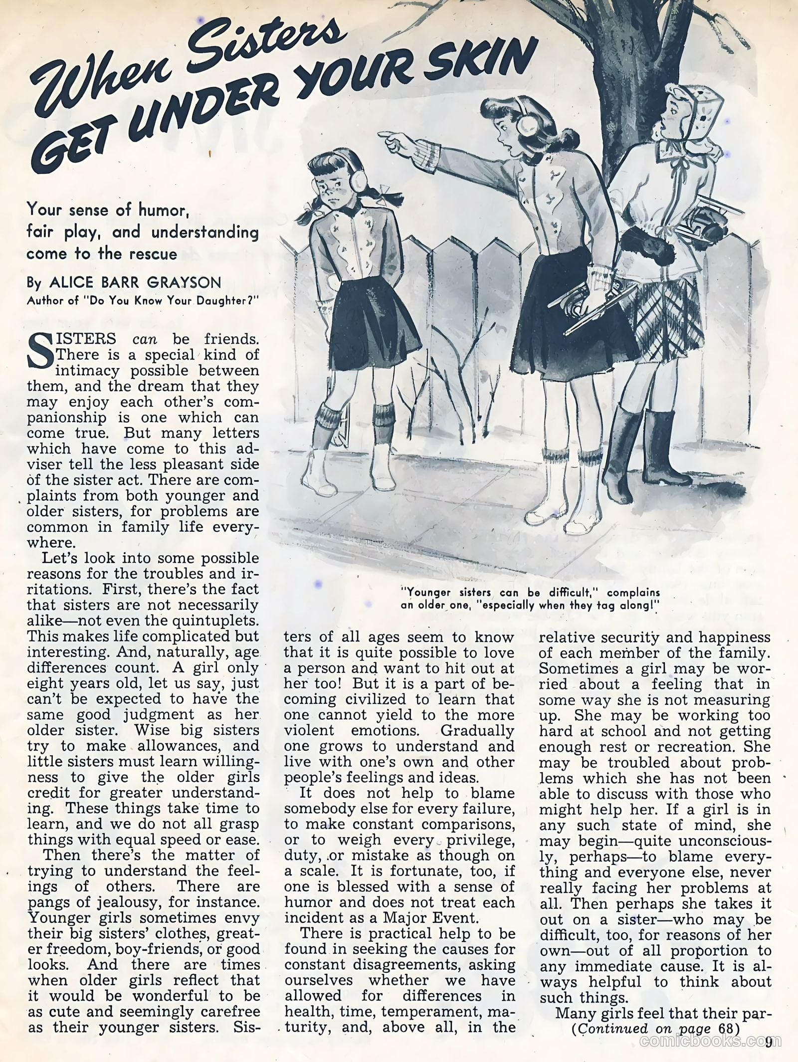 Calling All Girls #37 (1945, Parents' Magazine Press) — page 9 of 74