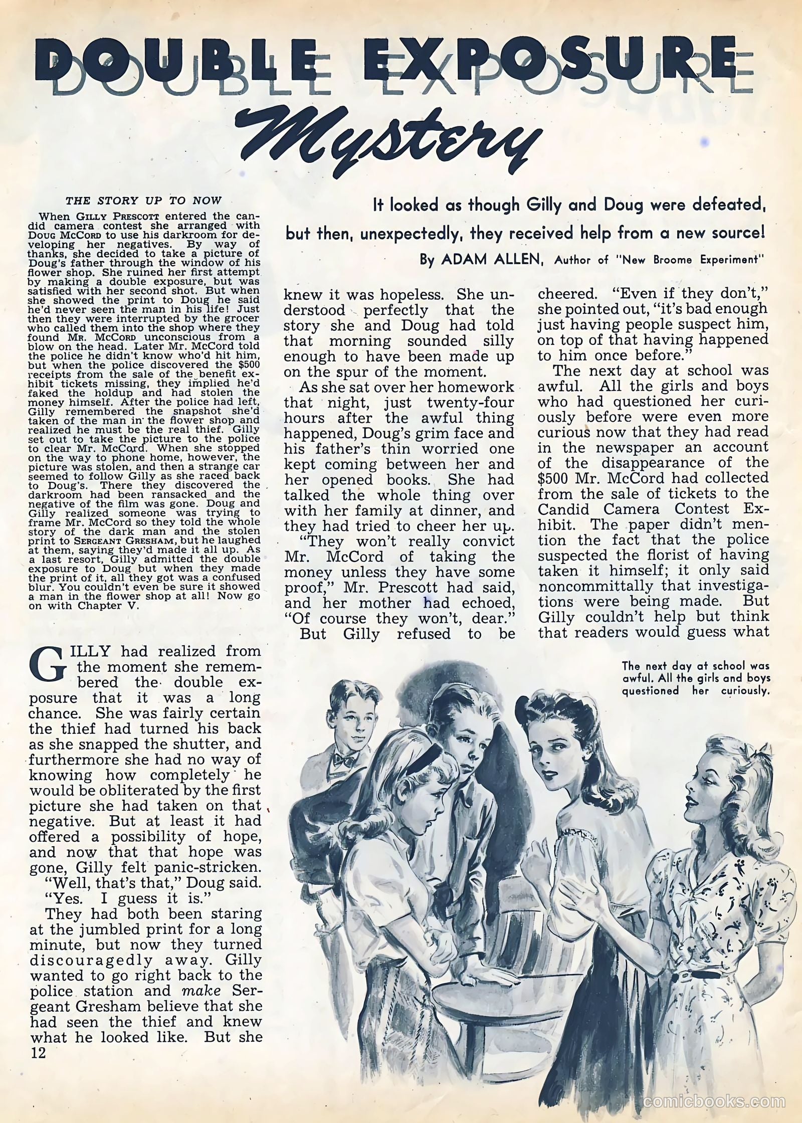 Calling All Girls #37 (1945, Parents' Magazine Press) — page 12 of 74