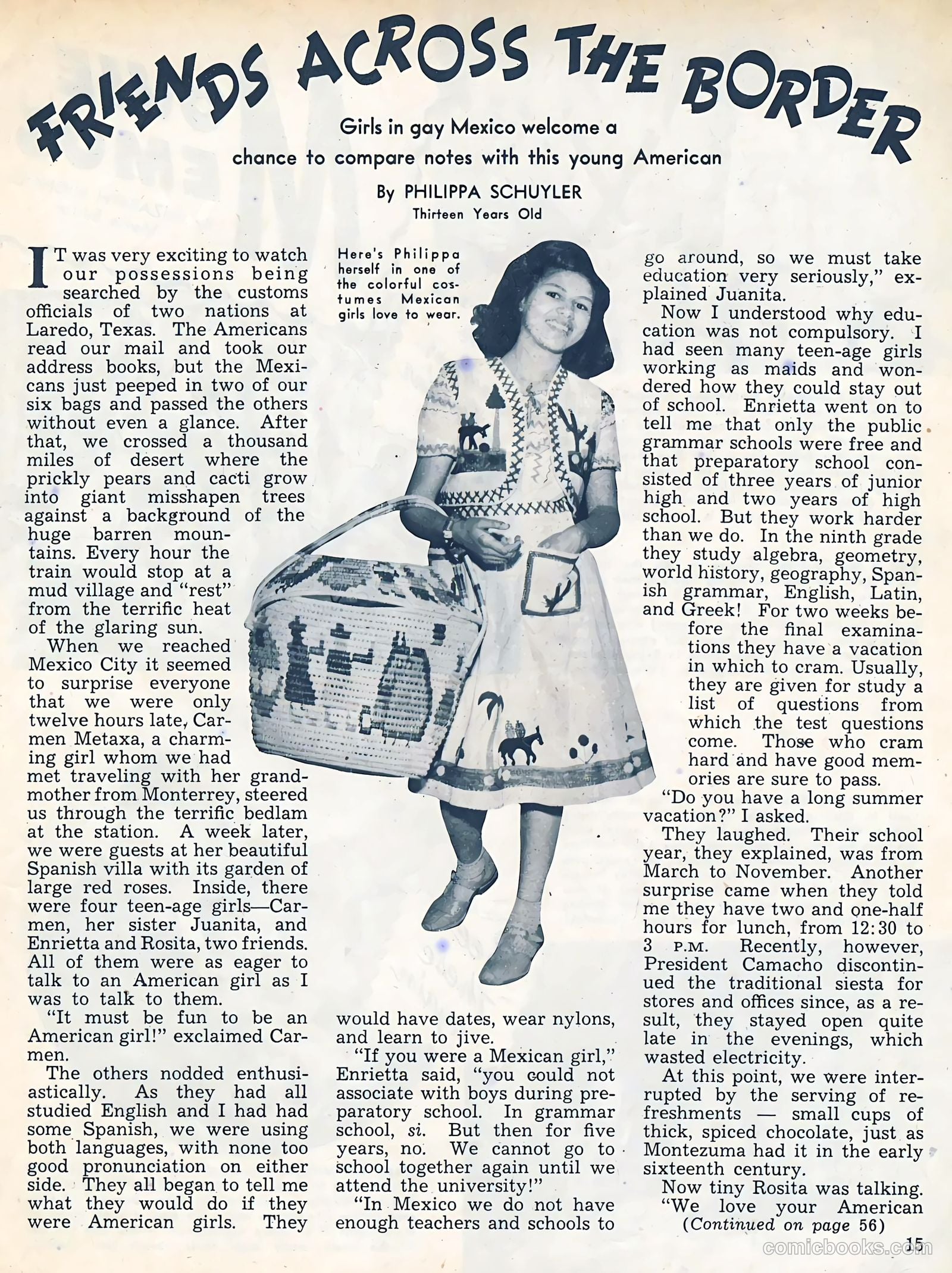 Calling All Girls #37 (1945, Parents' Magazine Press) — page 15 of 74