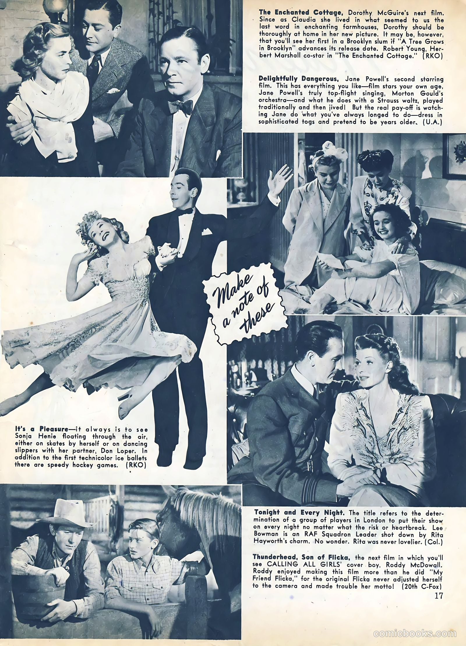 Calling All Girls #37 (1945, Parents' Magazine Press) — page 17 of 74
