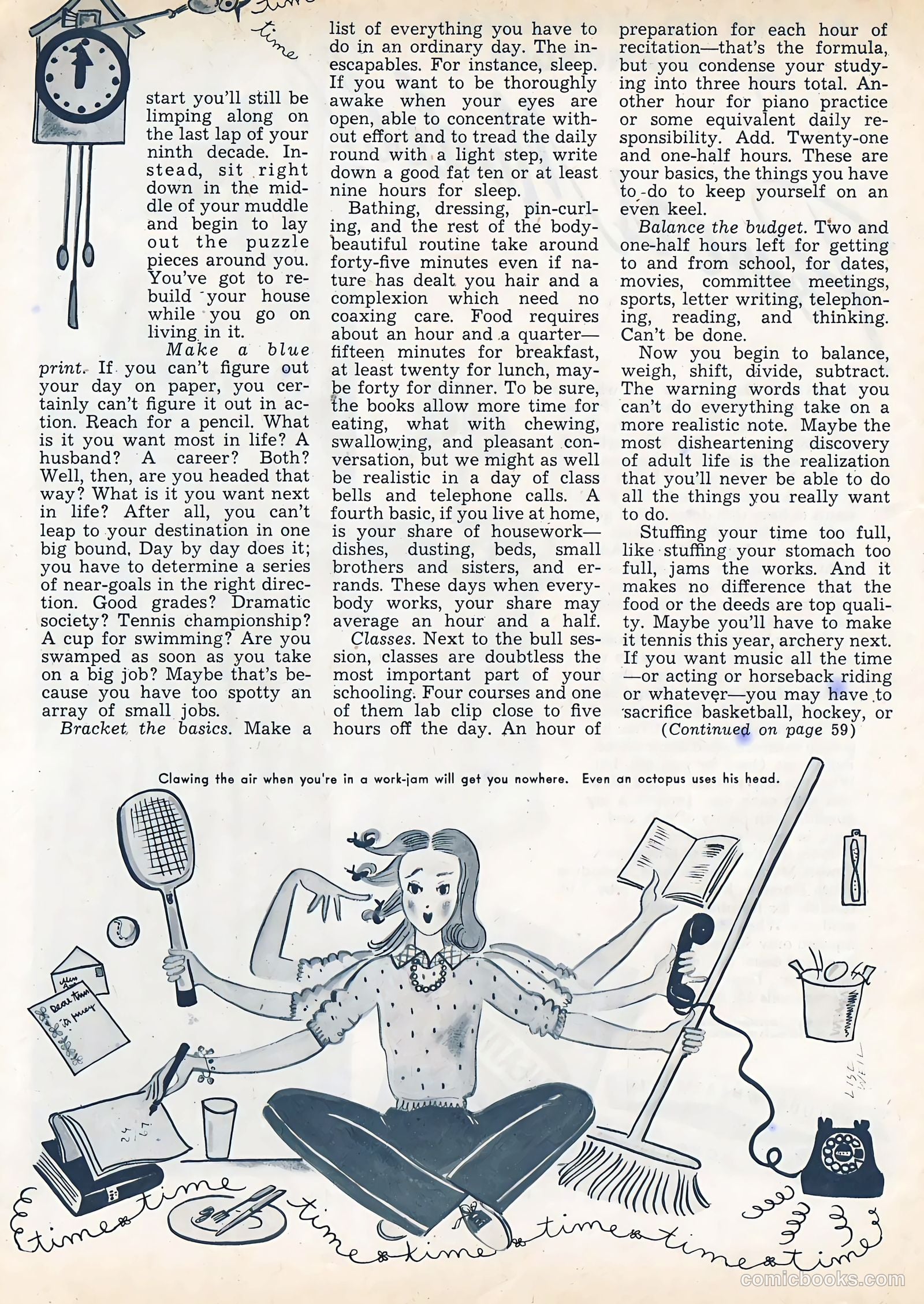 Calling All Girls #37 (1945, Parents' Magazine Press) — page 22 of 74