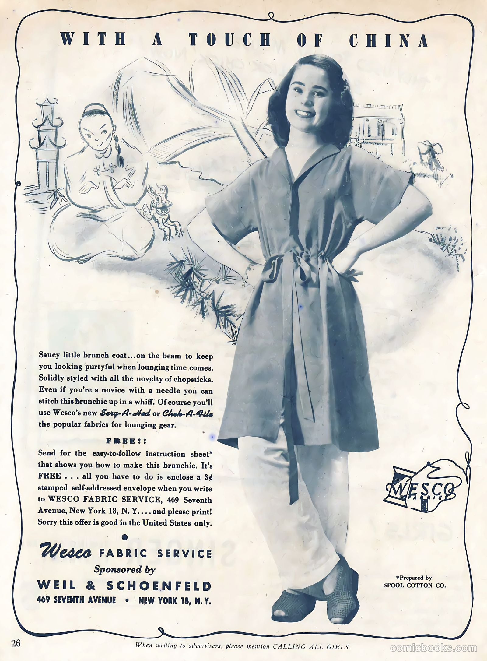 Calling All Girls #37 (1945, Parents' Magazine Press) — page 26 of 74