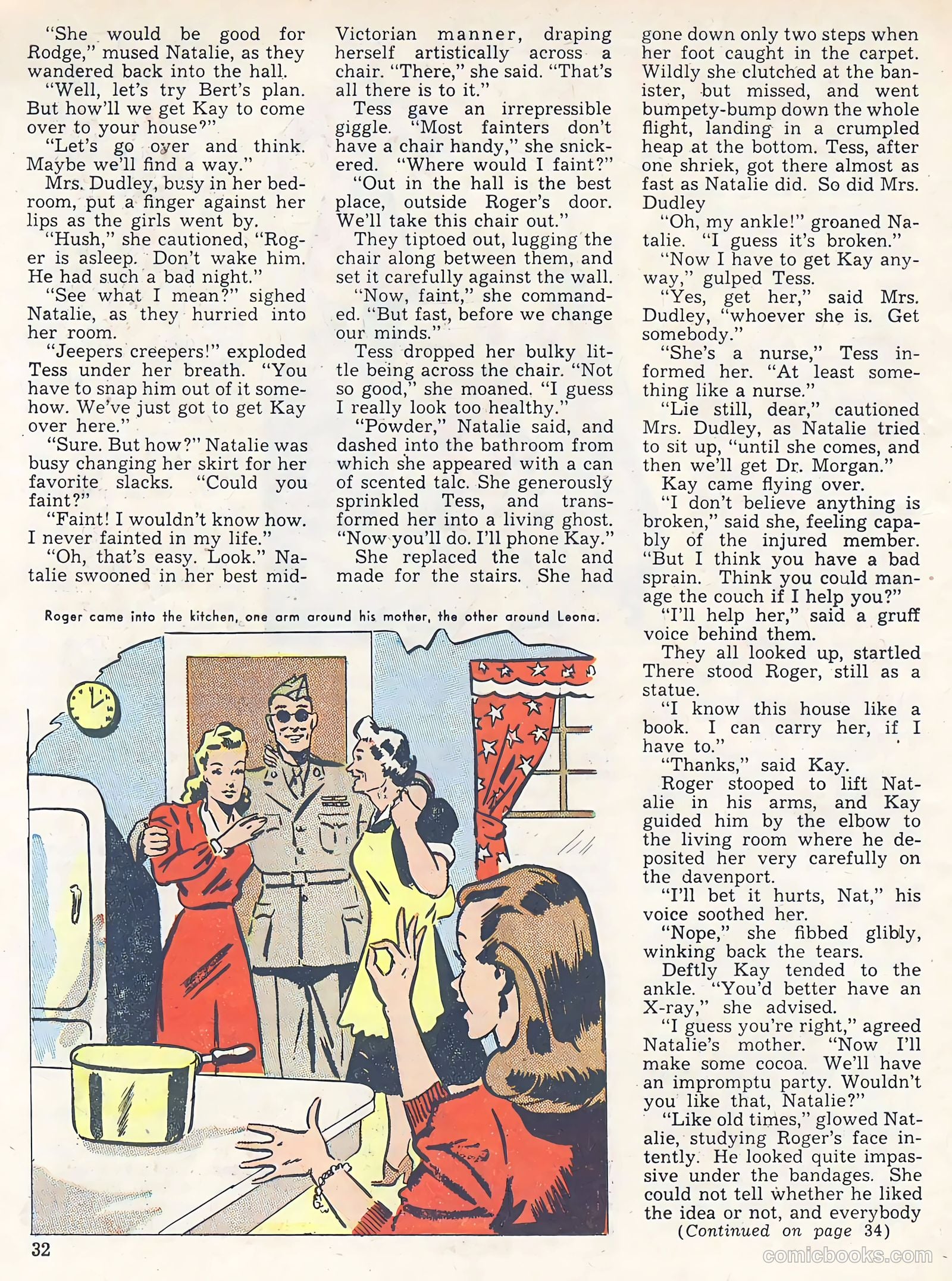 Calling All Girls #37 (1945, Parents' Magazine Press) — page 32 of 74