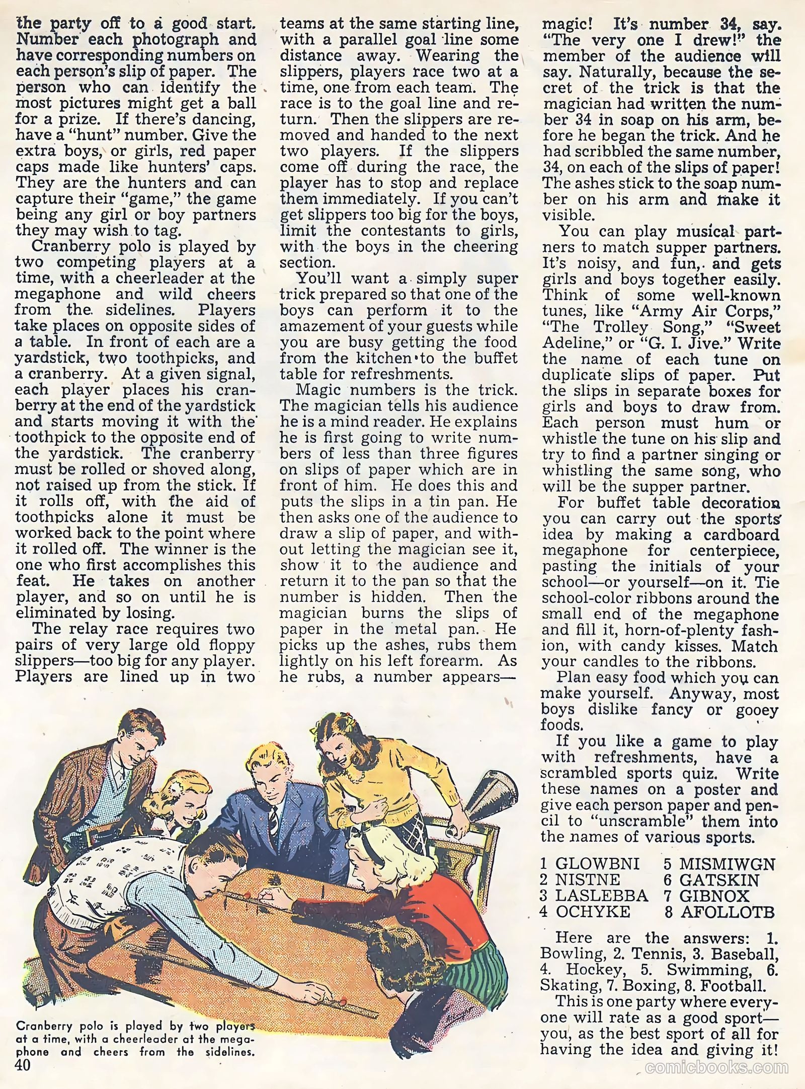 Calling All Girls #37 (1945, Parents' Magazine Press) — page 40 of 74