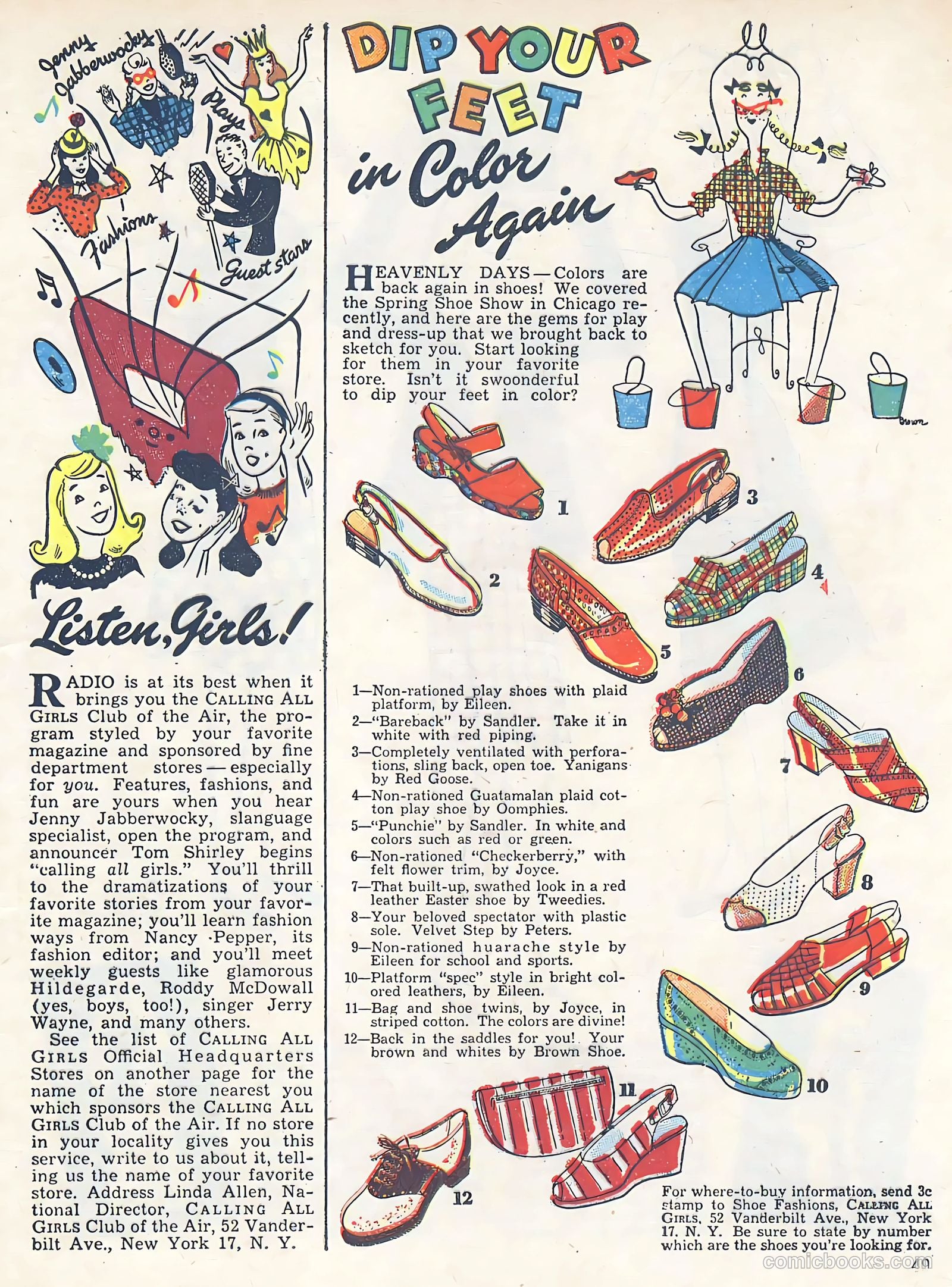 Calling All Girls #37 (1945, Parents' Magazine Press) — page 49 of 74