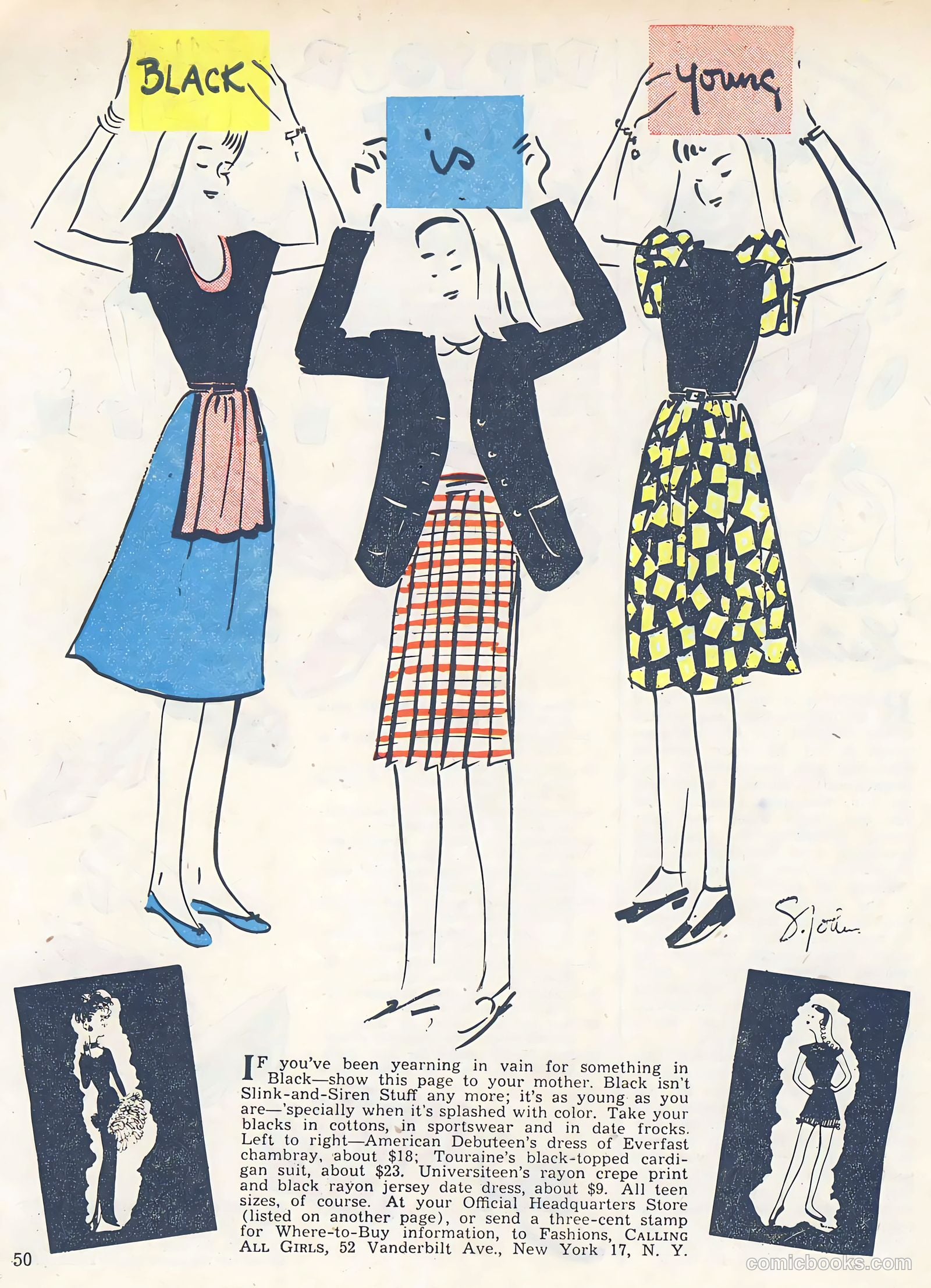 Calling All Girls #37 (1945, Parents' Magazine Press) — page 50 of 74