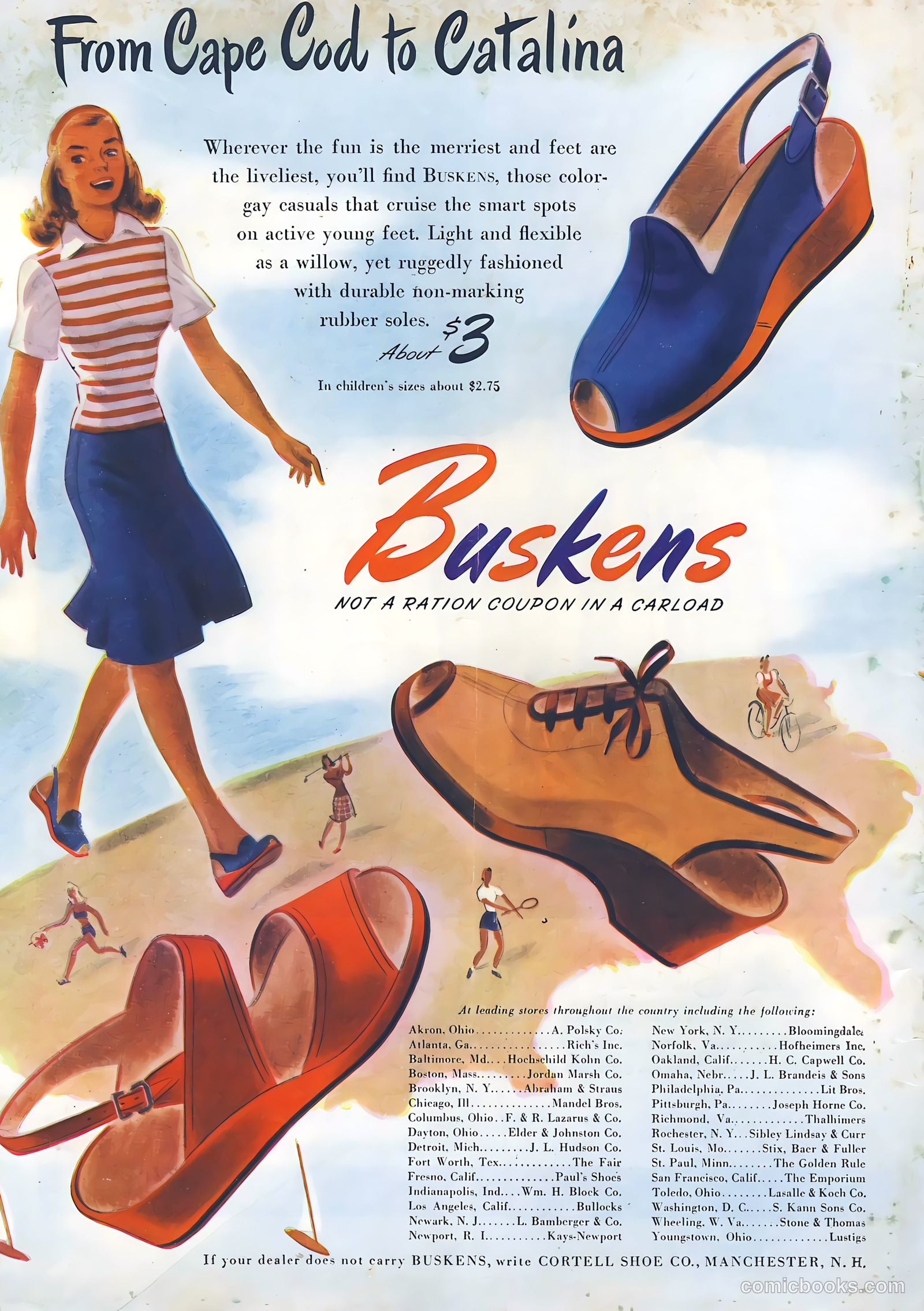 Calling All Girls #37 (1945, Parents' Magazine Press) — page 74 of 74