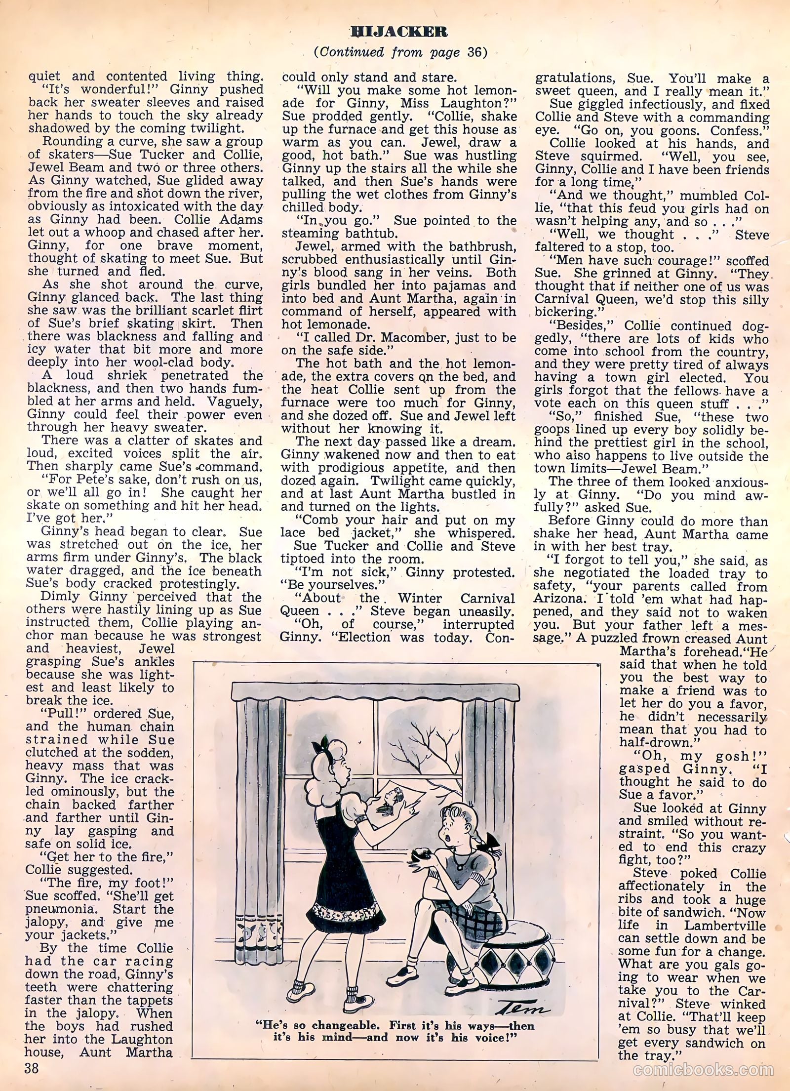 Calling All Girls #57 (1960) — page 38 of 68