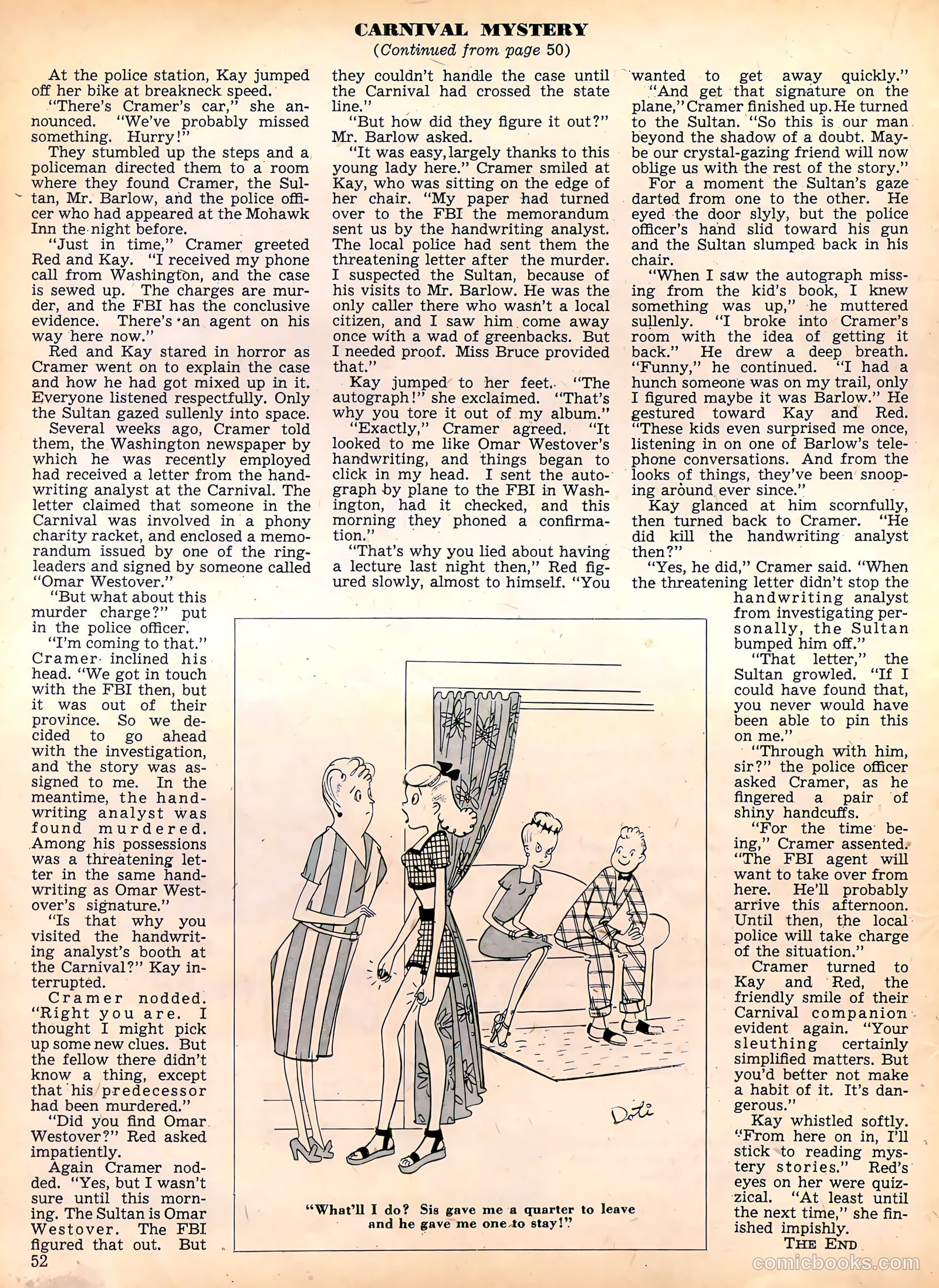 Calling All Girls #57 (1960) — page 52 of 68