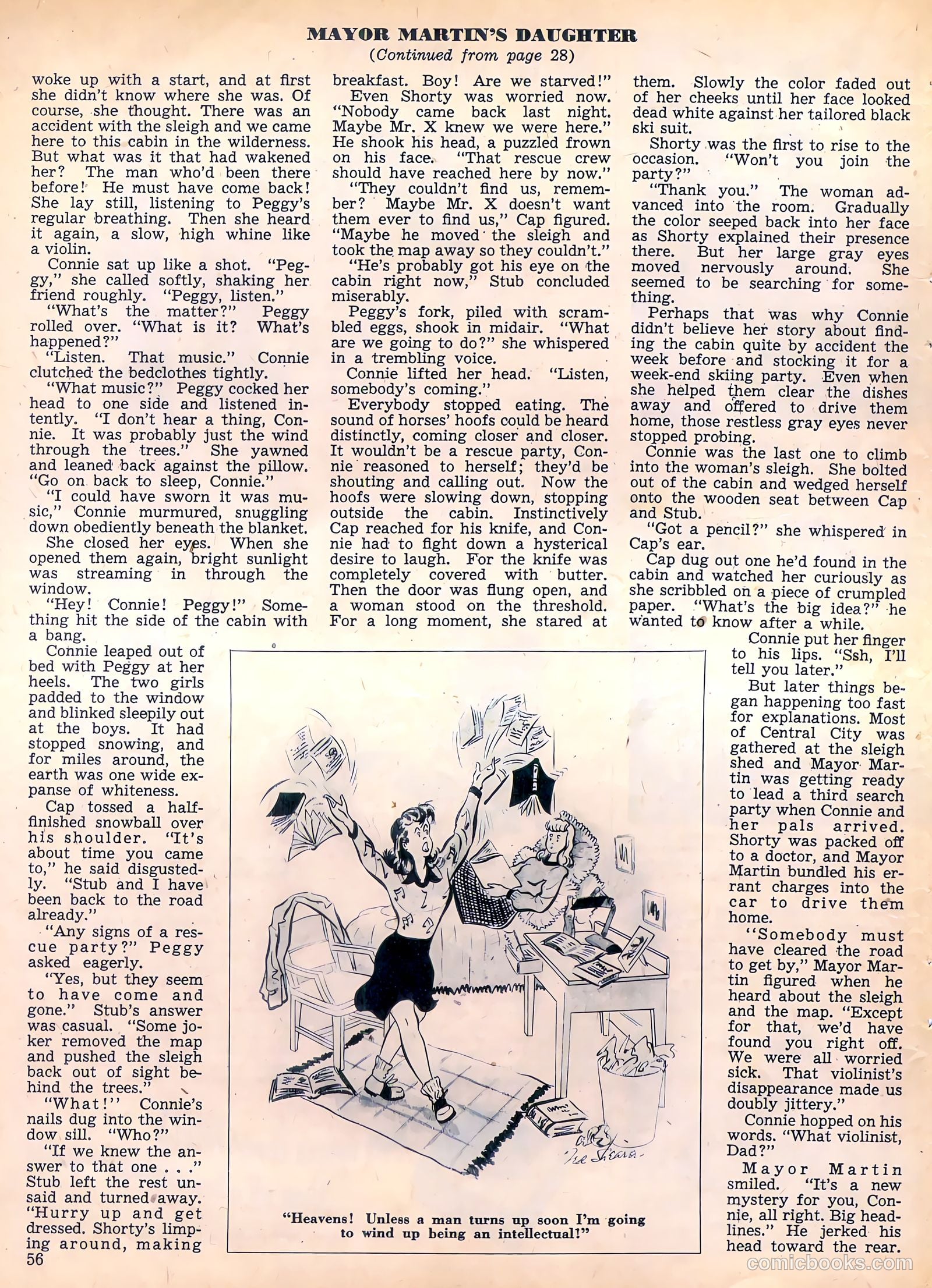 Calling All Girls #57 (1960) — page 56 of 68