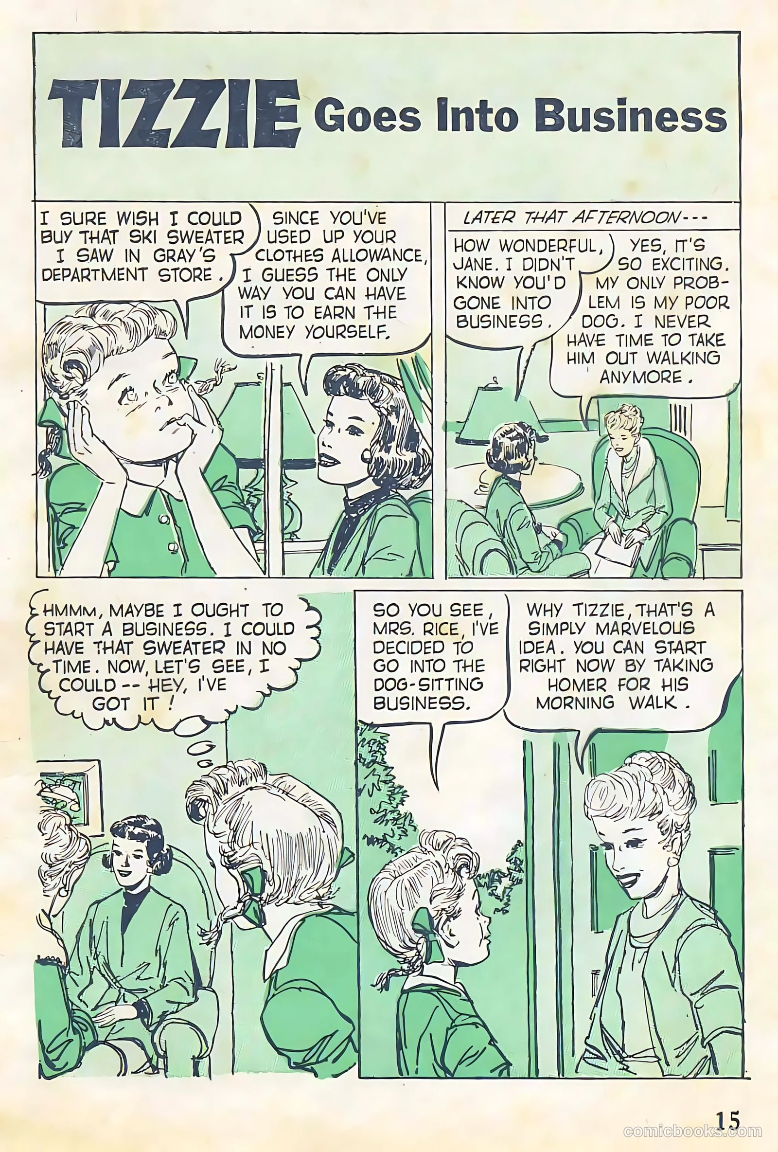 Calling All Girls #64 (1960) — page 15