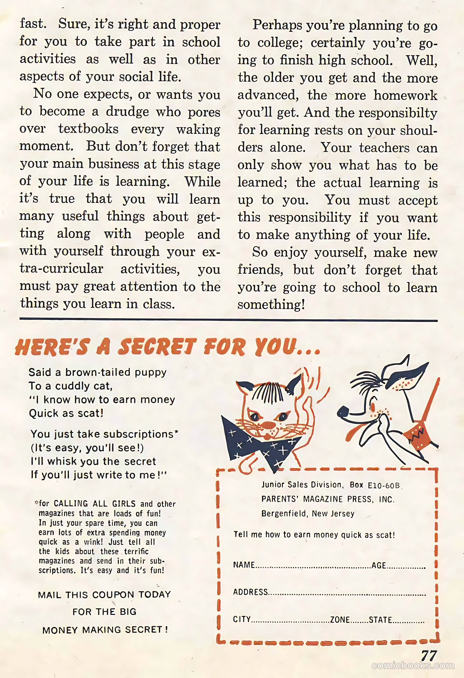 Calling All Girls #64 (1960) — page 77