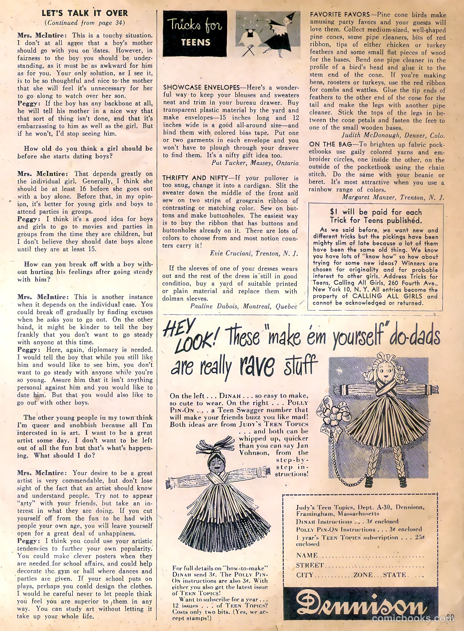 Calling All Girls #69 (1948) — page 59