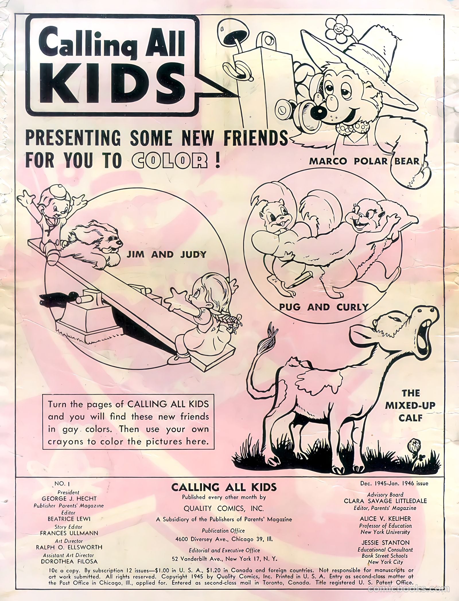 Calling All Kids #1 (1944) — page 2