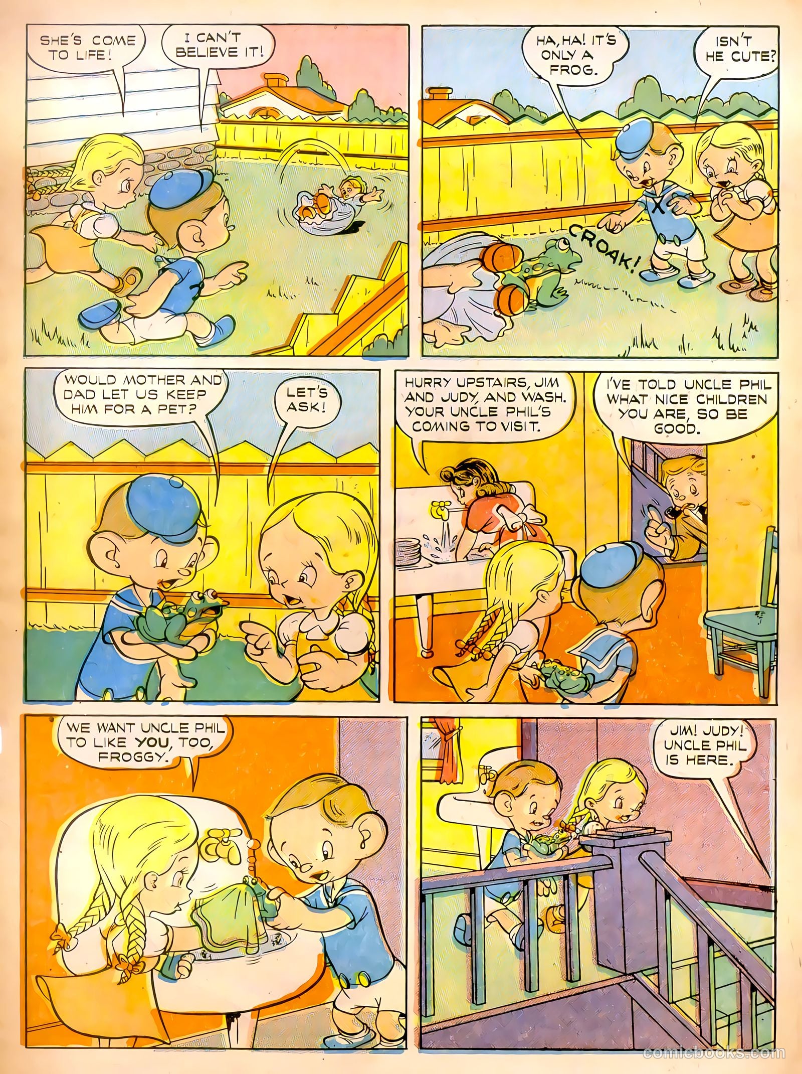 Calling All Kids #1 (1944) — page 45