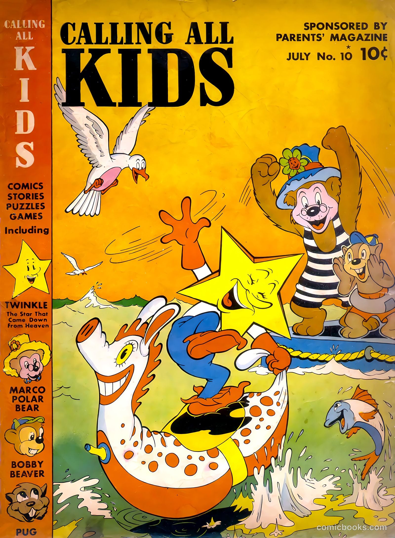 Calling All Kids #10 cover