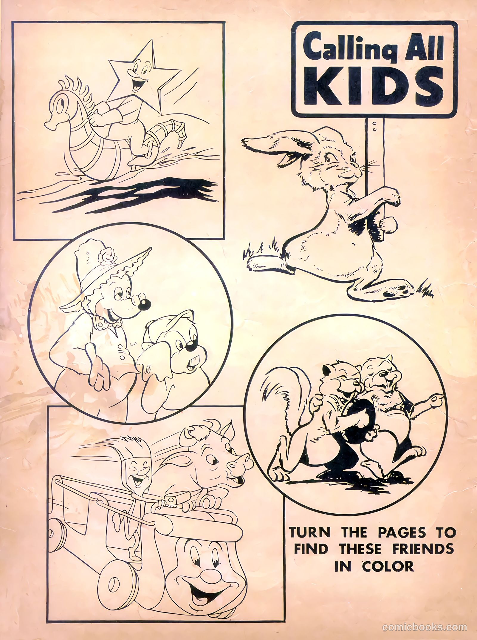 Calling All Kids #10 (1947) — page 2