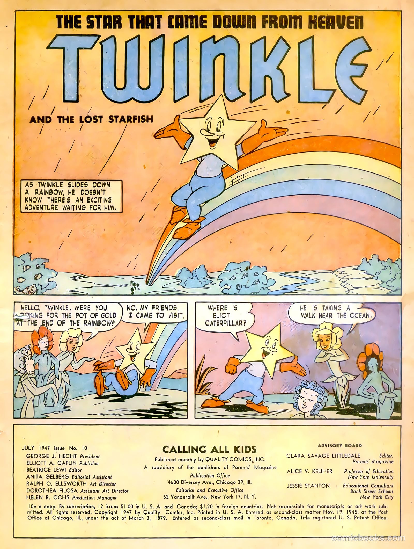 Calling All Kids #10 (1947) — page 3