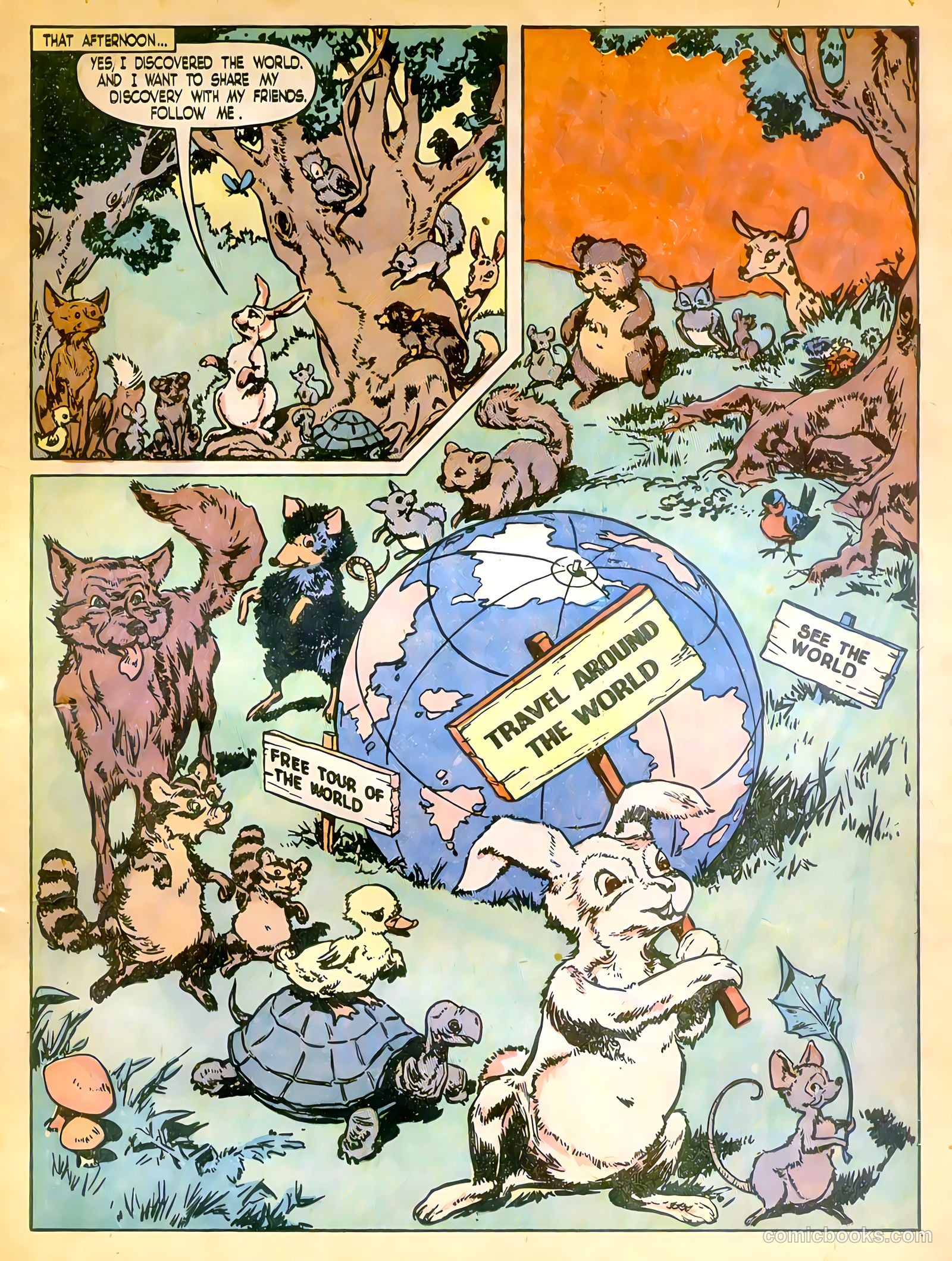 Calling All Kids #10 (1947) — page 25