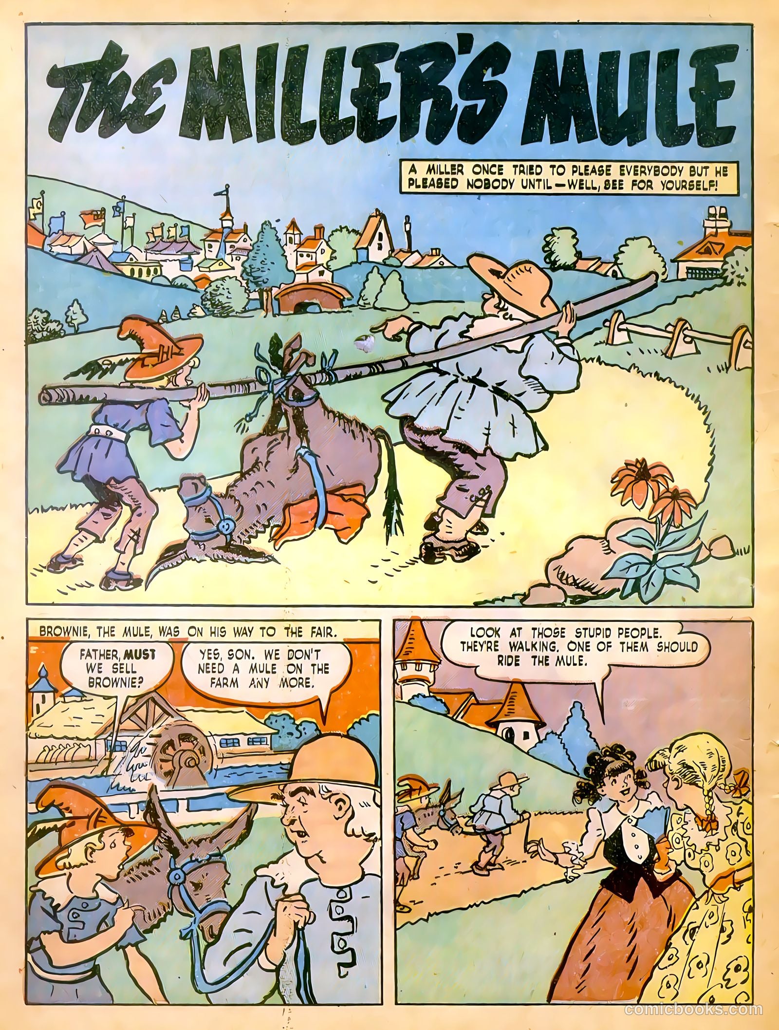 Calling All Kids #10 (1947) — page 28