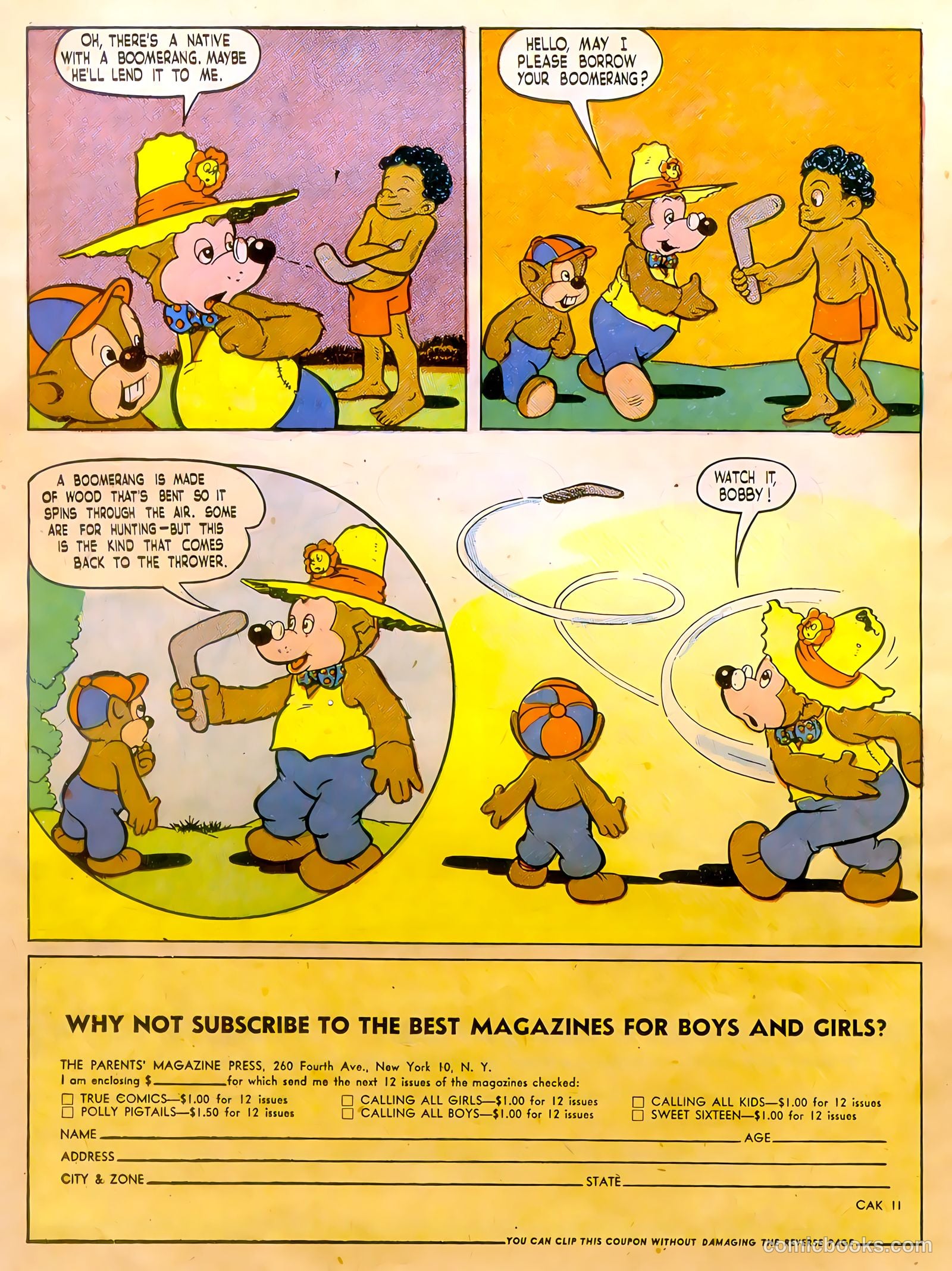 Calling All Kids #11 (1947) — page 16