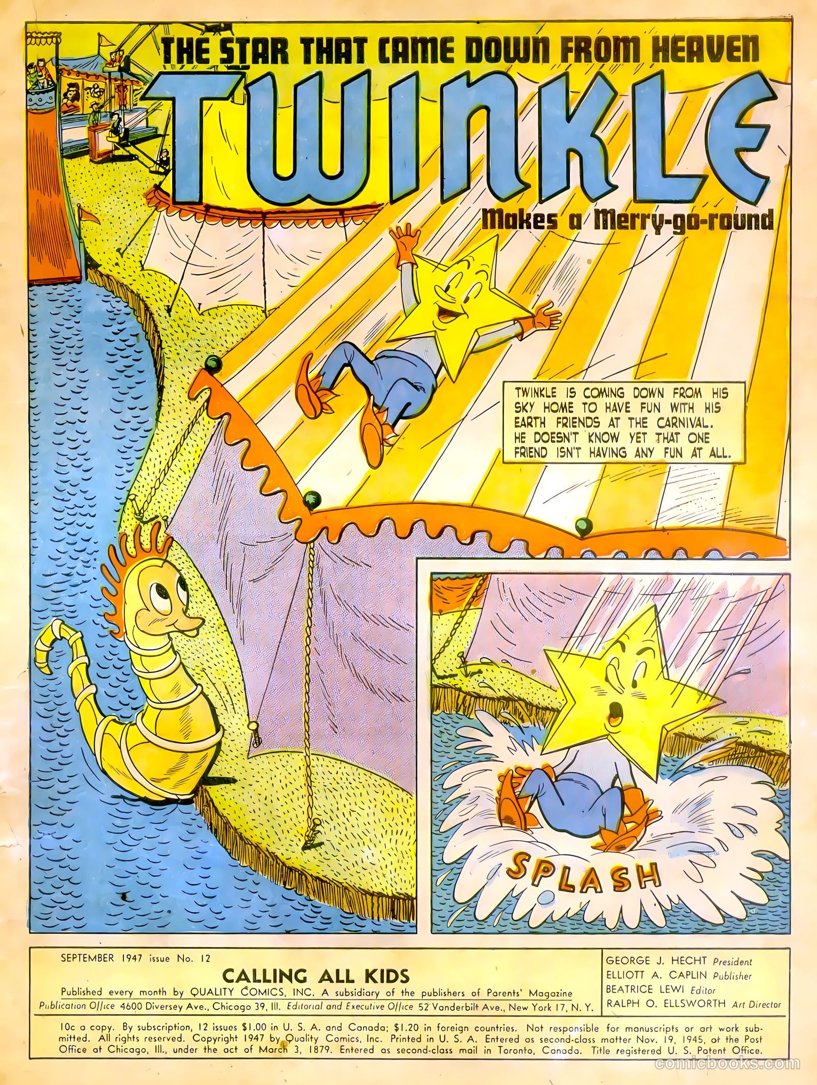 Calling All Kids #12 (1947) — page 3