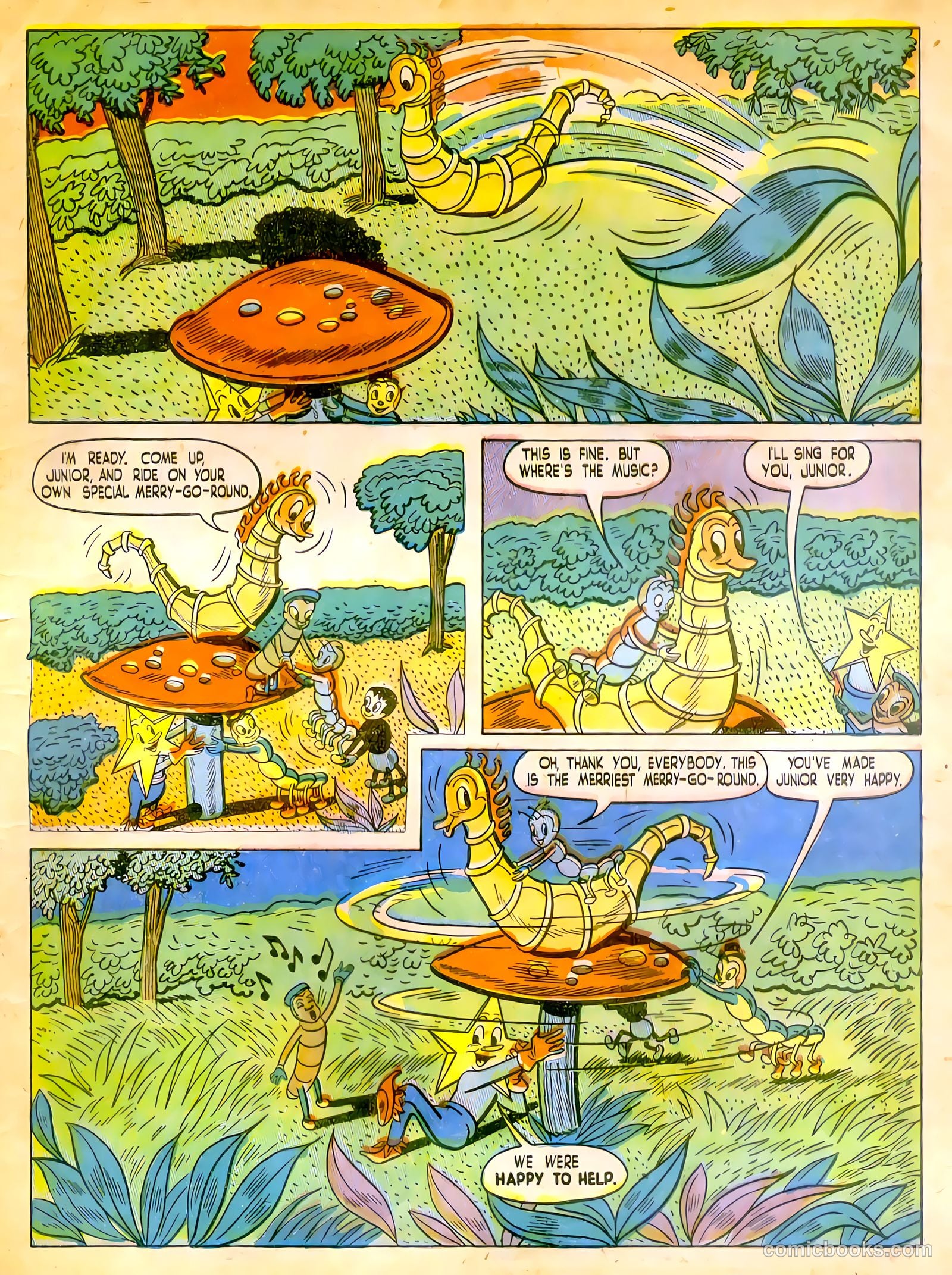 Calling All Kids #12 (1947) — page 7