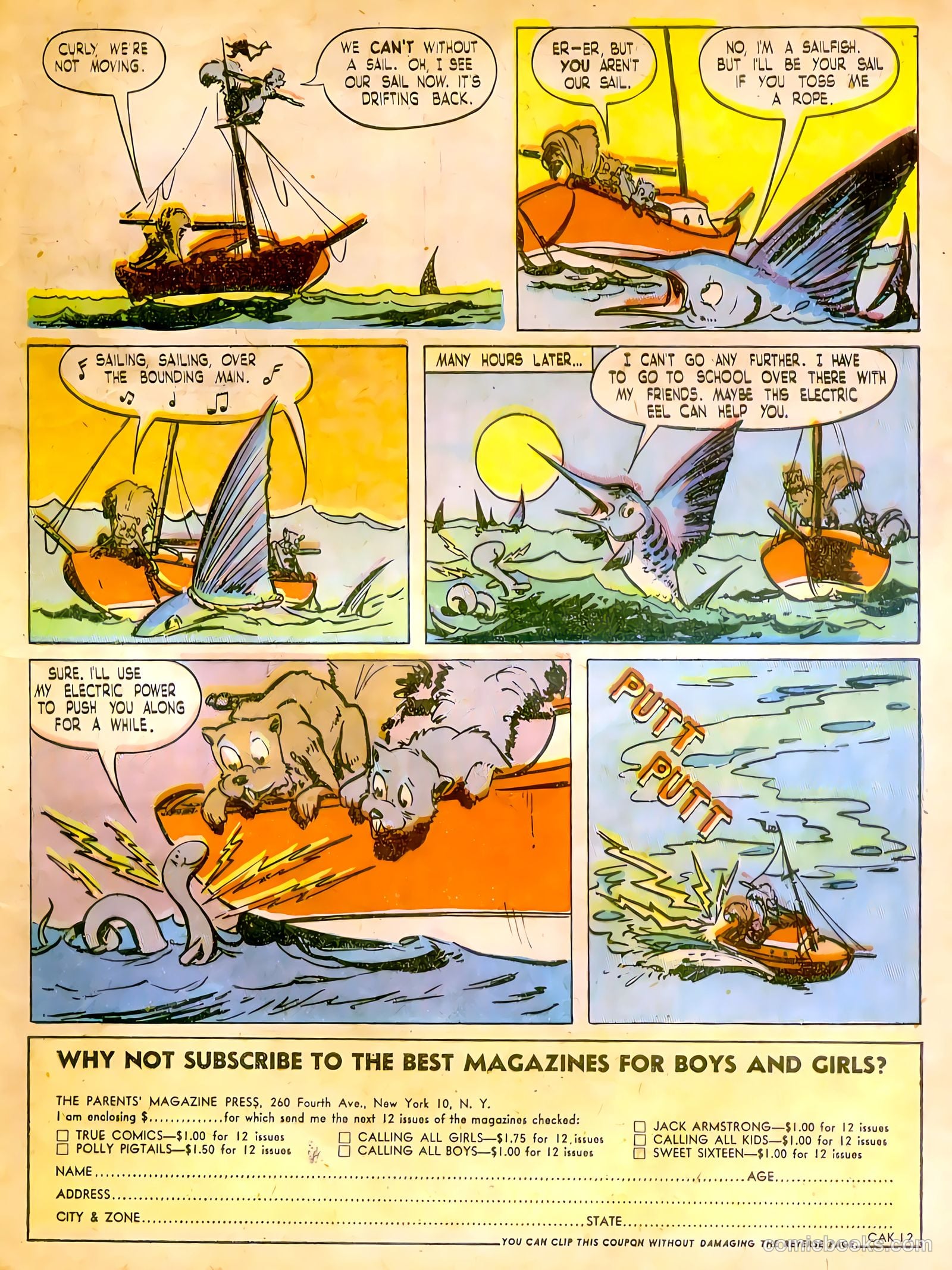Calling All Kids #12 (1947) — page 33