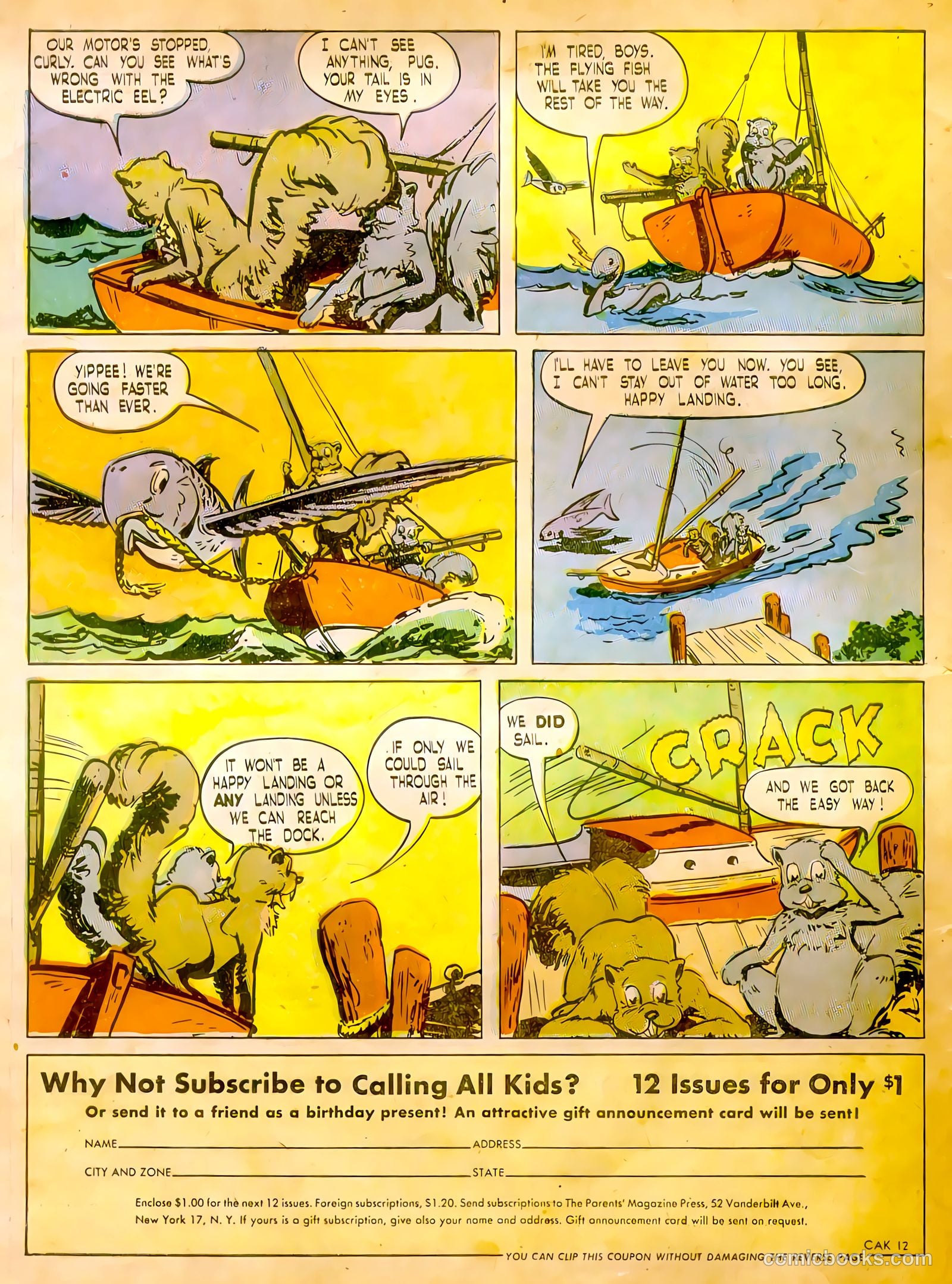 Calling All Kids #12 (1947) — page 34